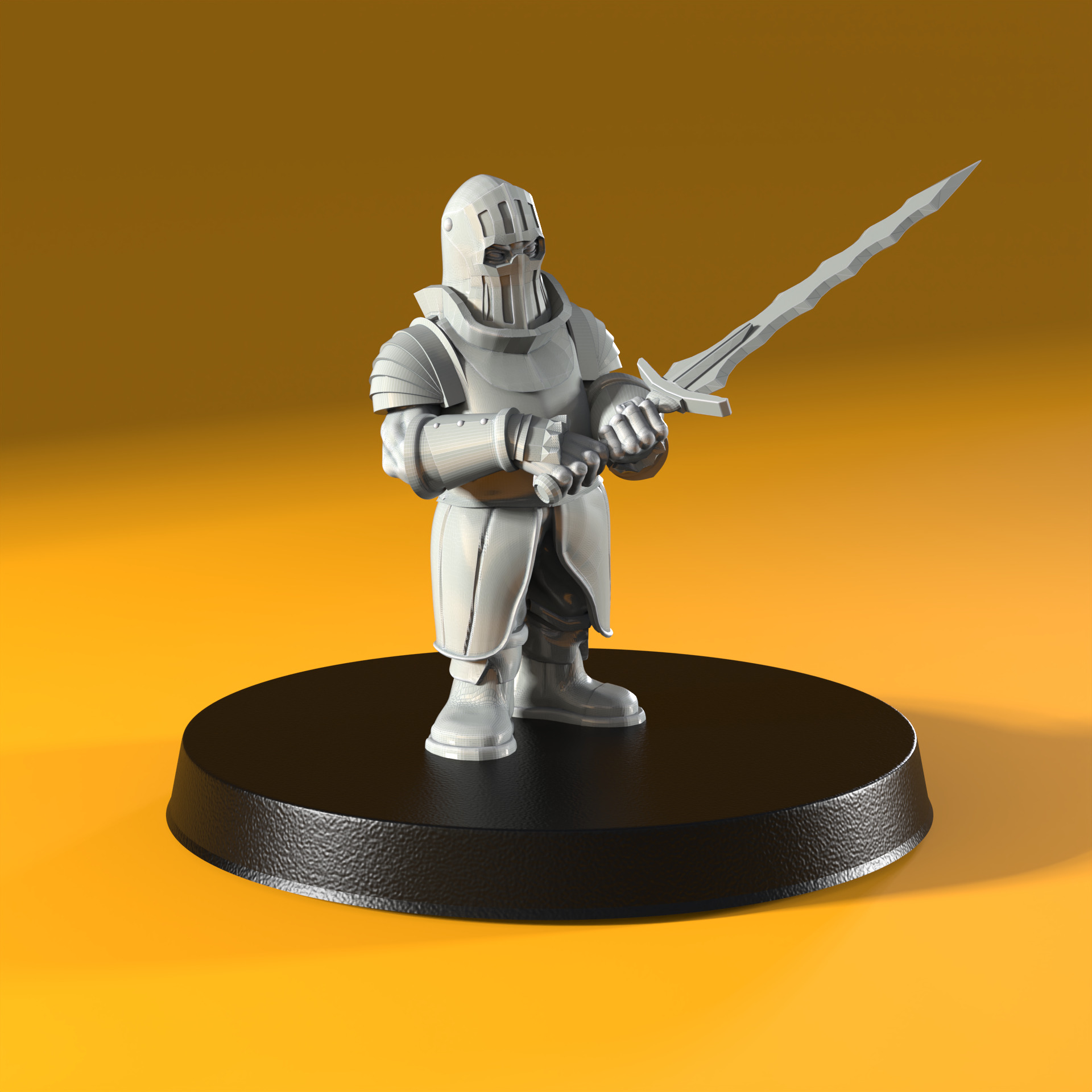 MerryFoot Militia Army Pack 3D print model_3