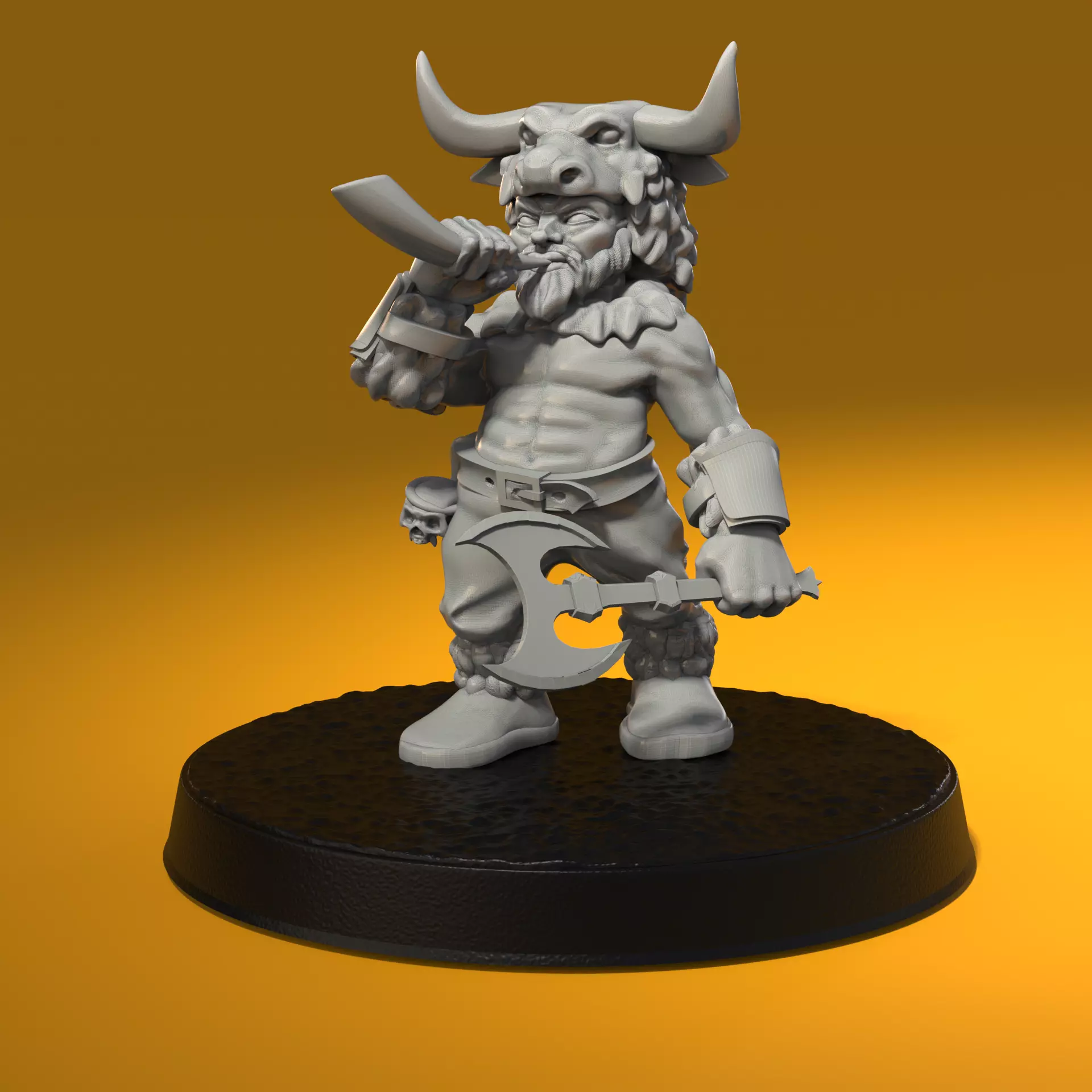 MerryFoot Militia Army Pack 3D print model_0