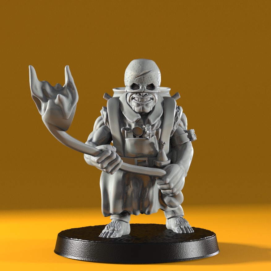 MerryFoot Militia Army Pack 3D print model_35