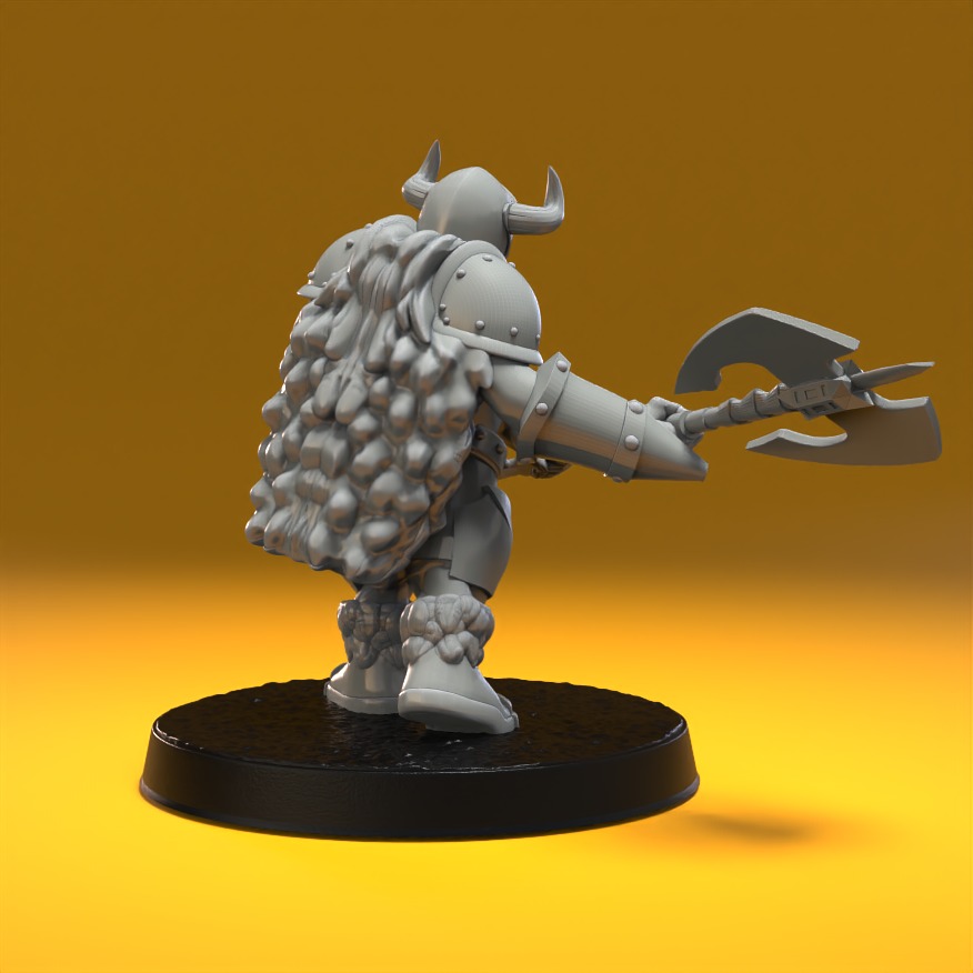 MerryFoot Militia Army Pack 3D print model_14