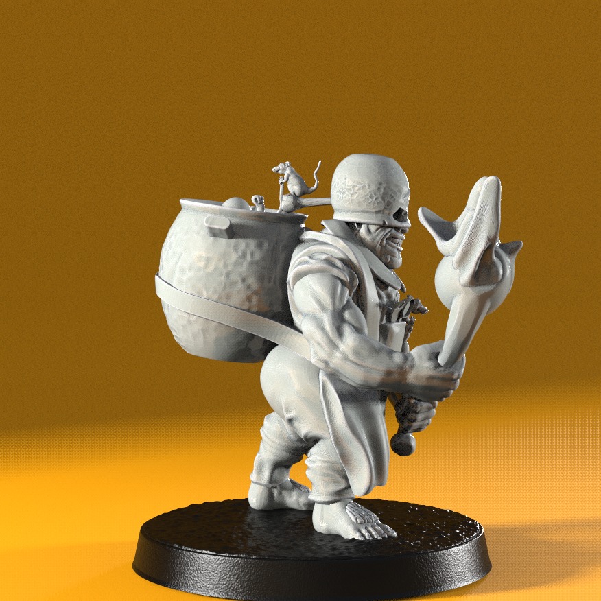 MerryFoot Militia Army Pack 3D print model_36