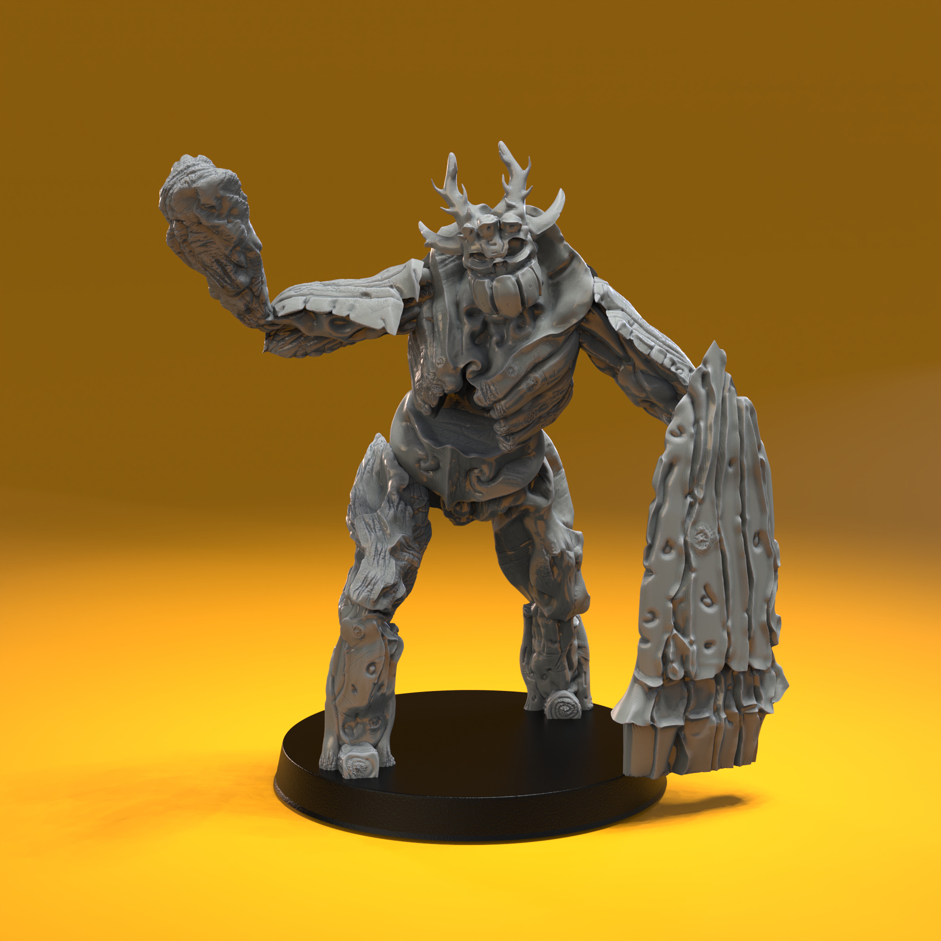 MerryFoot Militia Army Pack 3D print model_10