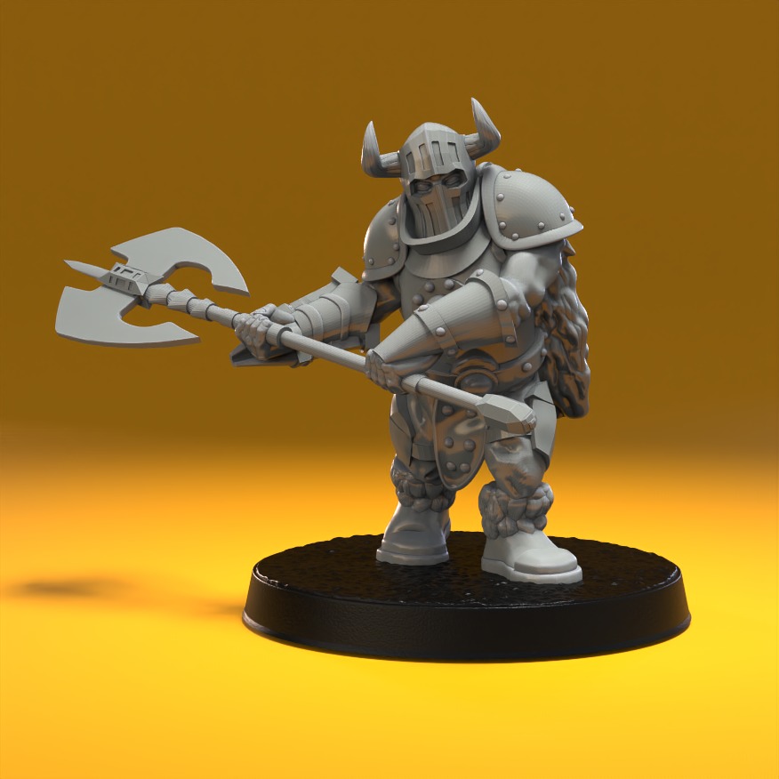MerryFoot Militia Army Pack 3D print model_13