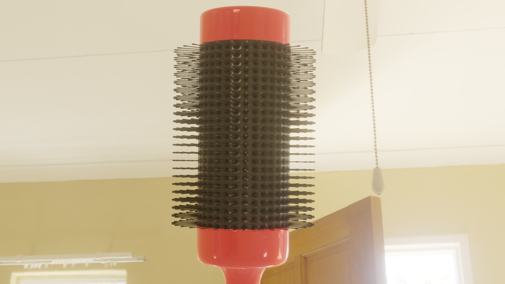 High-Poly Curling Brush 3D model_1