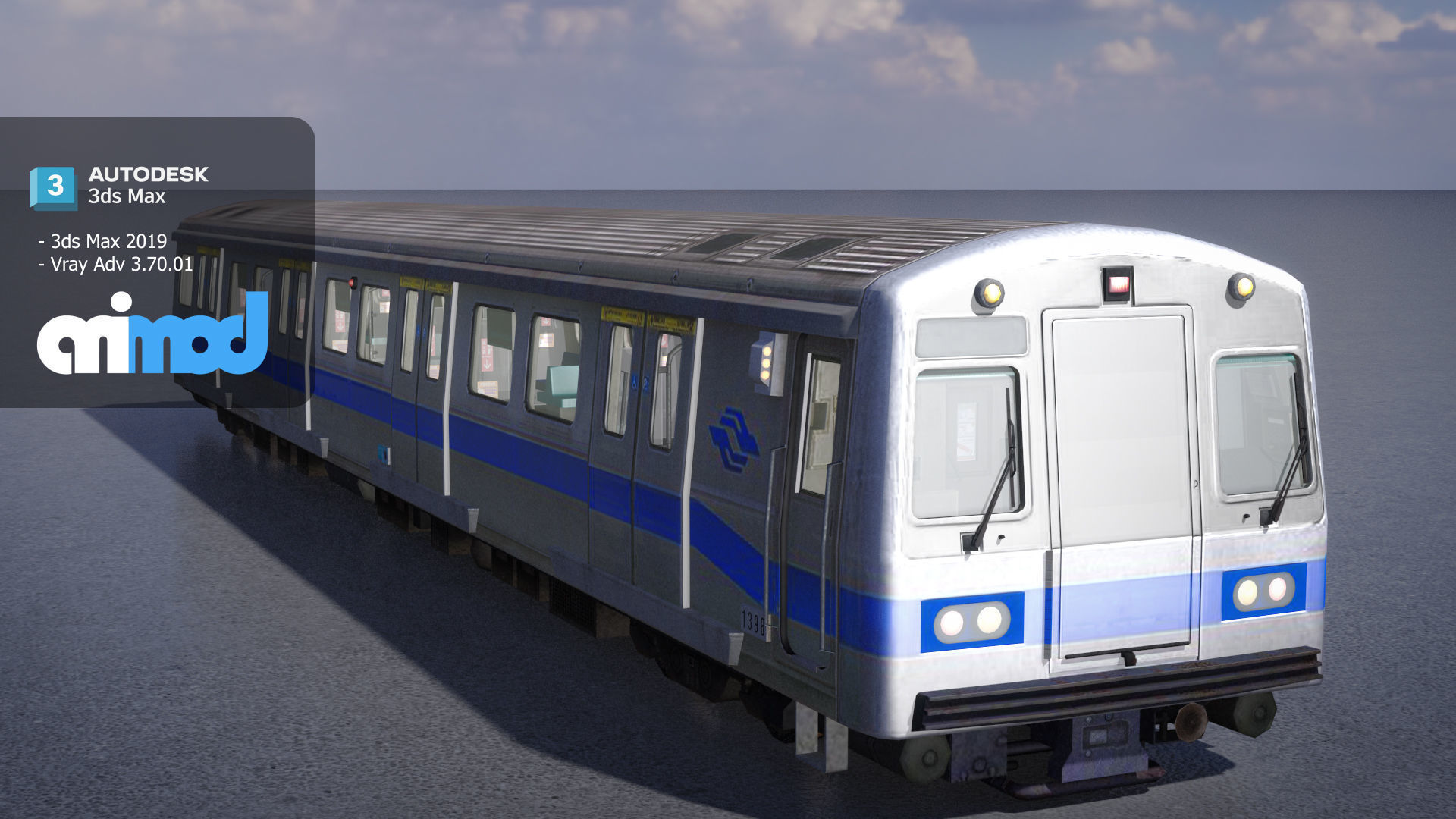 TW Mrt Locomotive 001 3D model_1