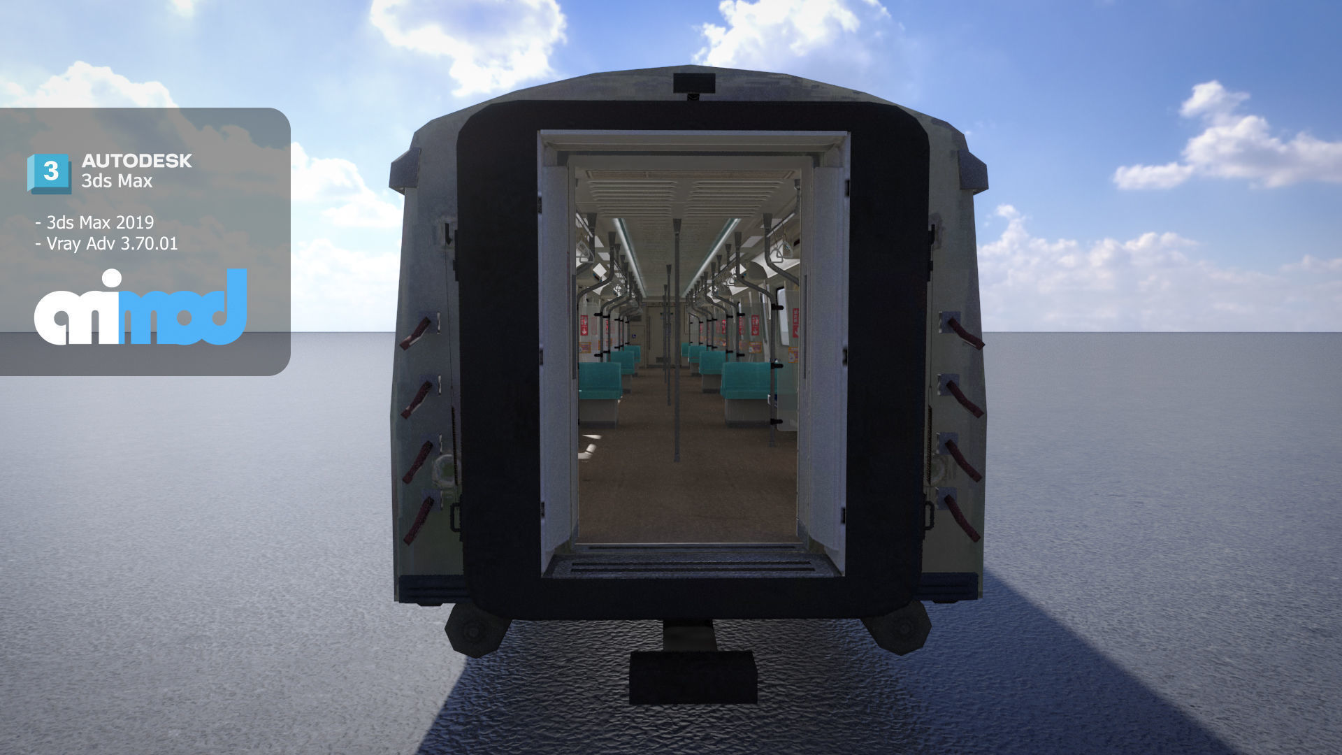 TW Mrt Locomotive 001 3D model_4