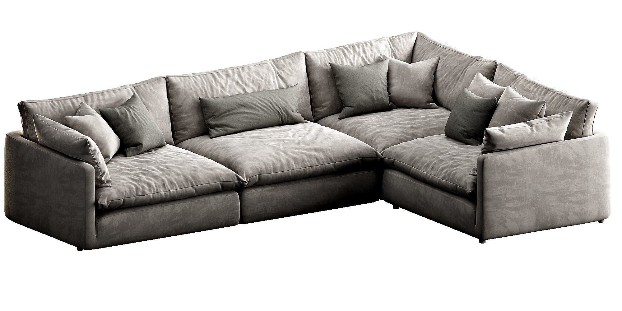 Crate and Barrel Unwind 3D model_10