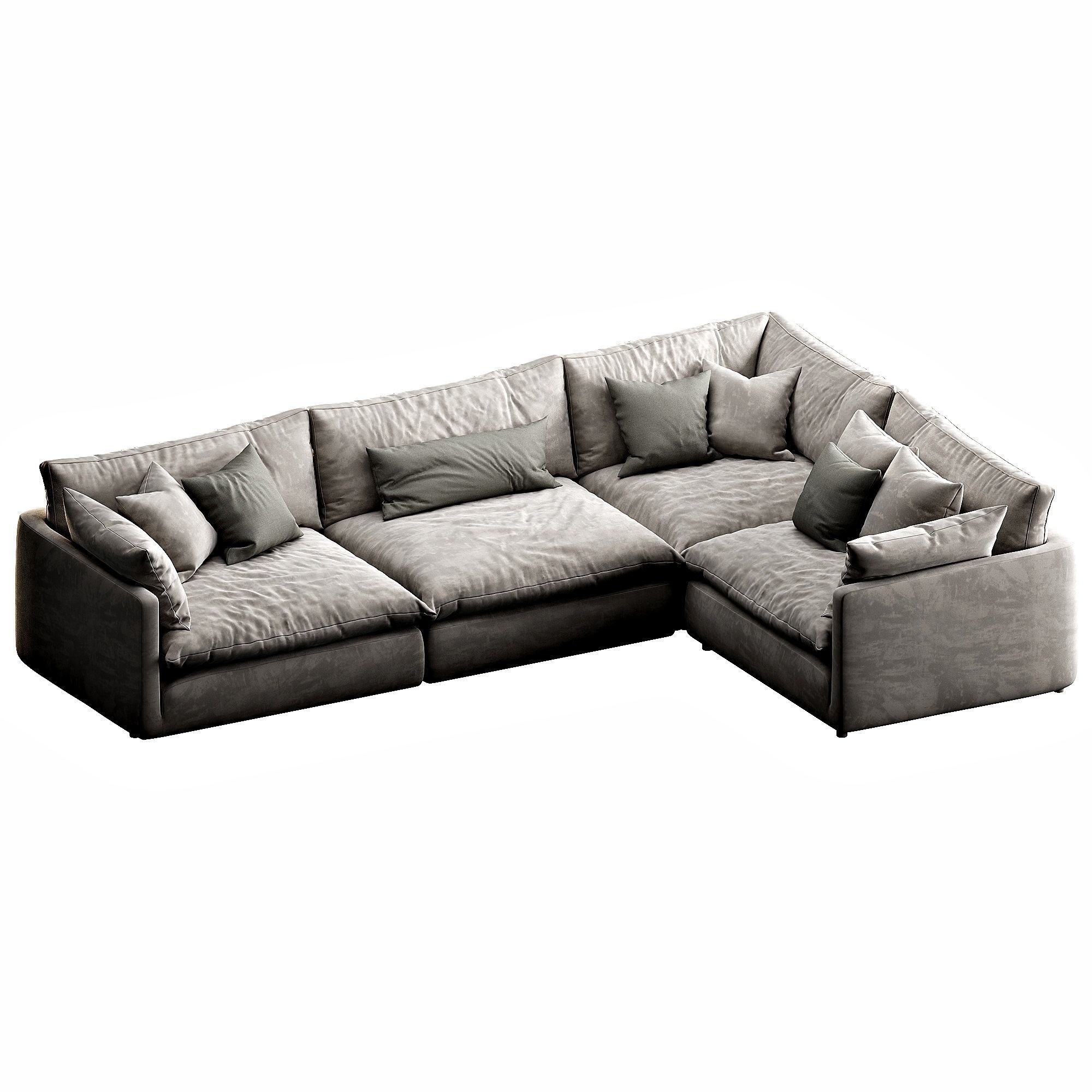 Crate and Barrel Unwind 3D model_5