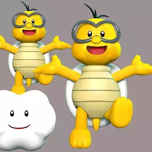 Lakitu - Super Mario Bros