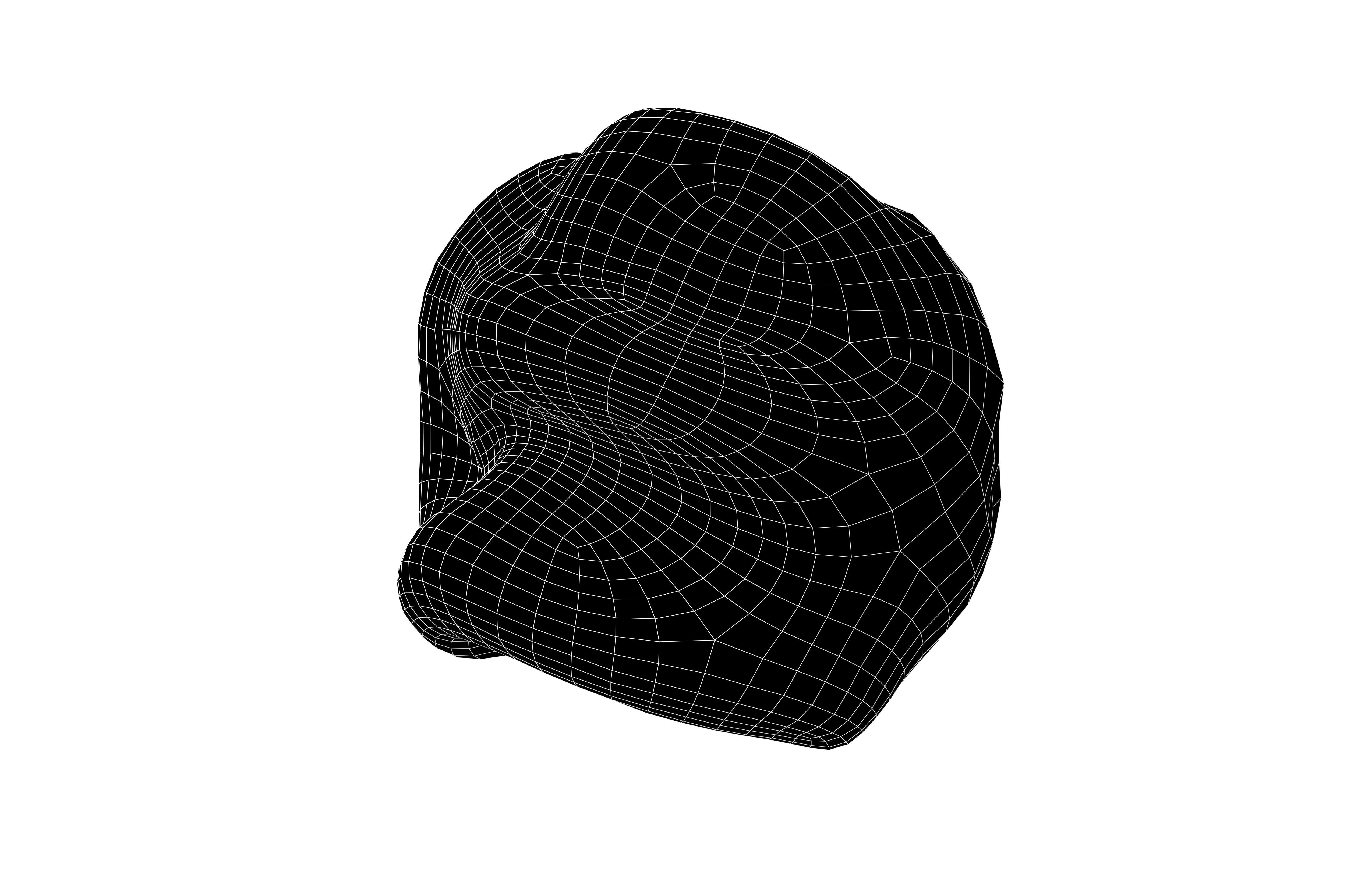 Abstract Shape v16 005 Low-poly 3D model_6