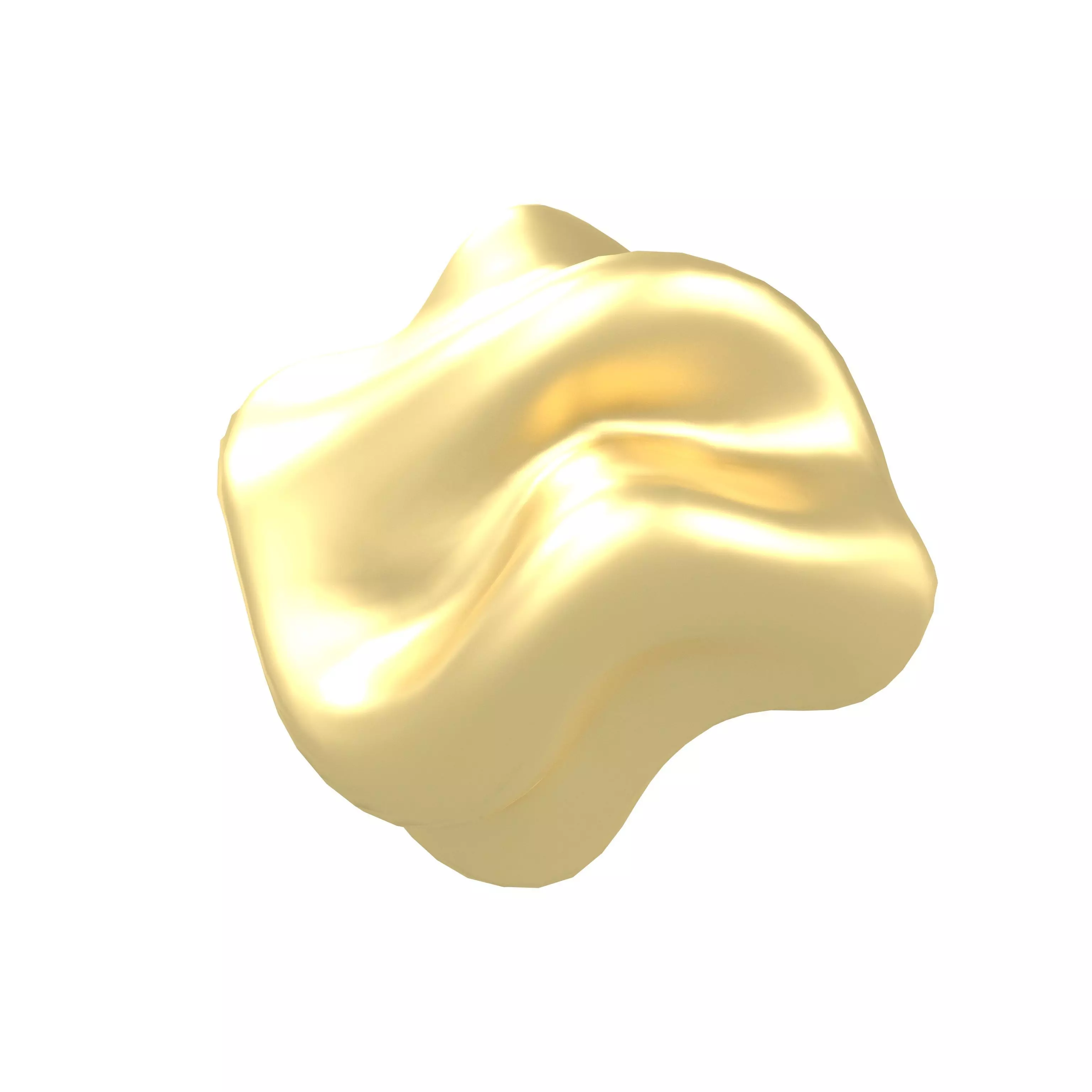 Abstract Shape v16 005 Low-poly 3D model_0