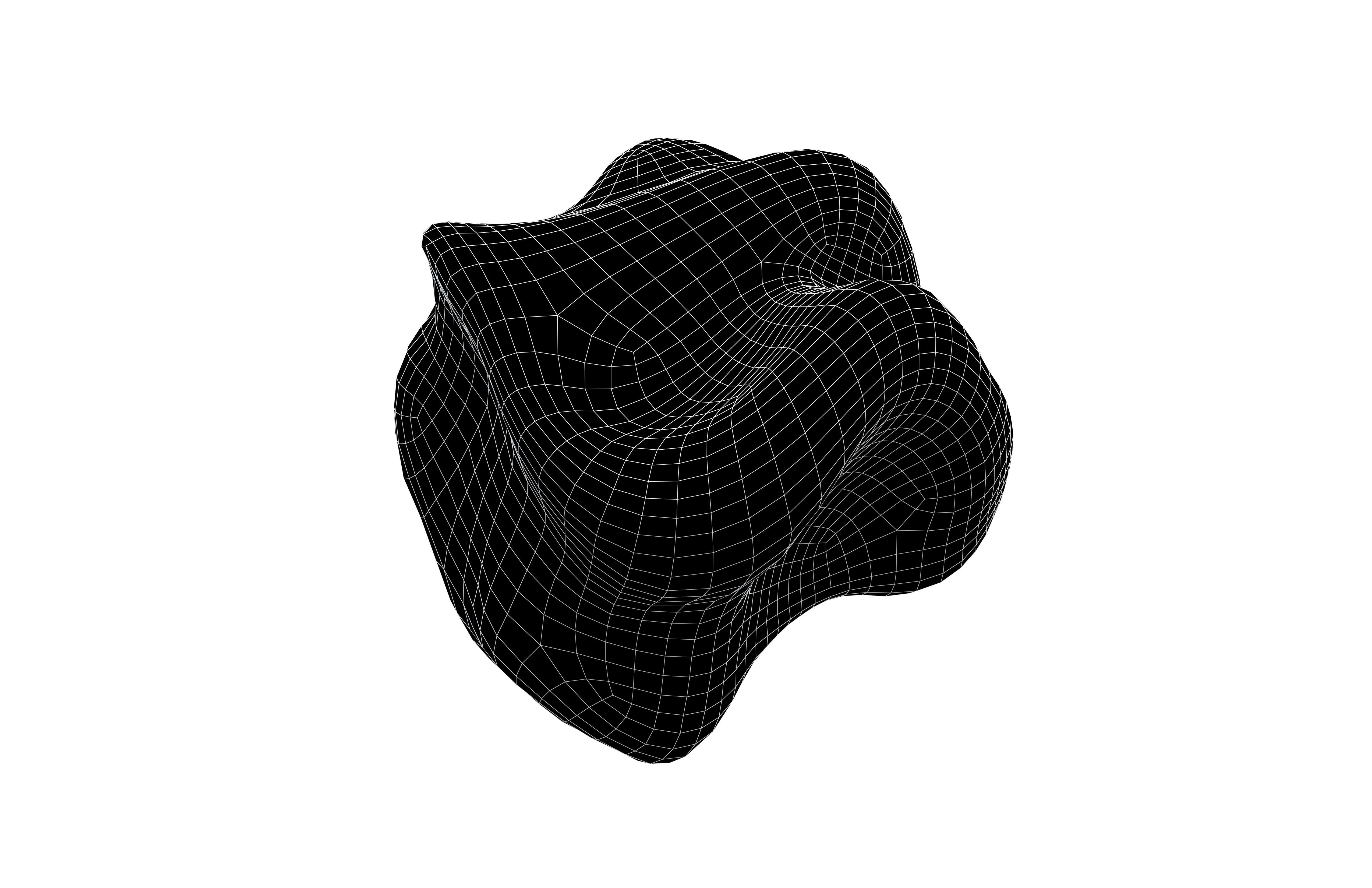Abstract Shape v16 005 Low-poly 3D model_7