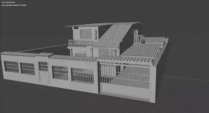 Chill 3D House Model 3D model