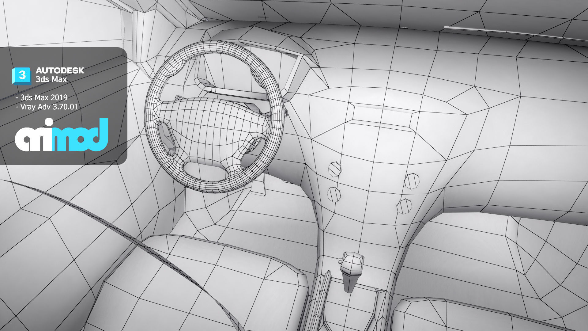 TW Police Car 001 3D model_9