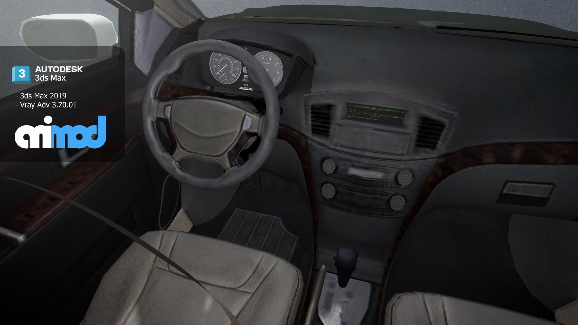 TW Police Car 001 3D model_4