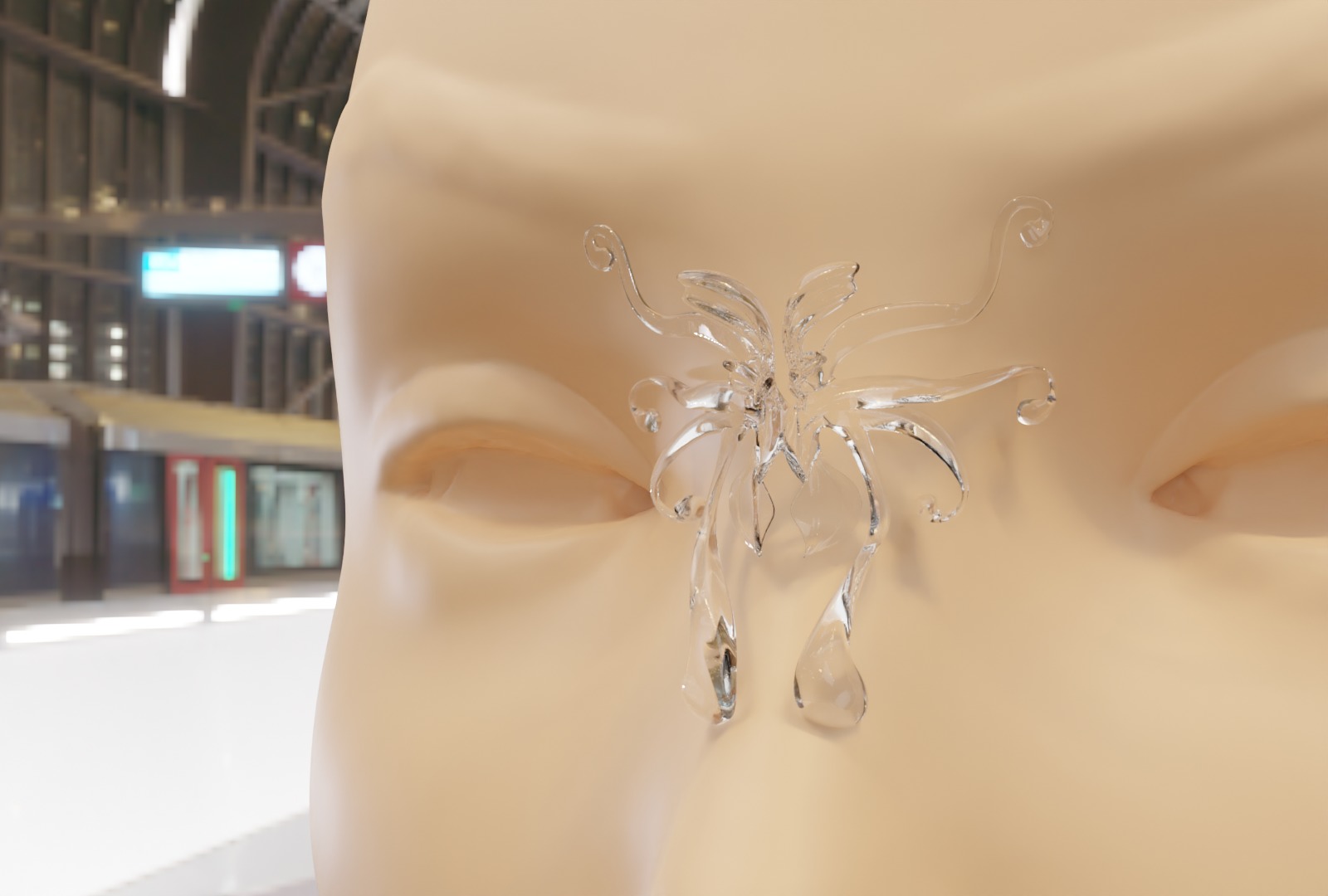 Nose cuff 3D print model_5