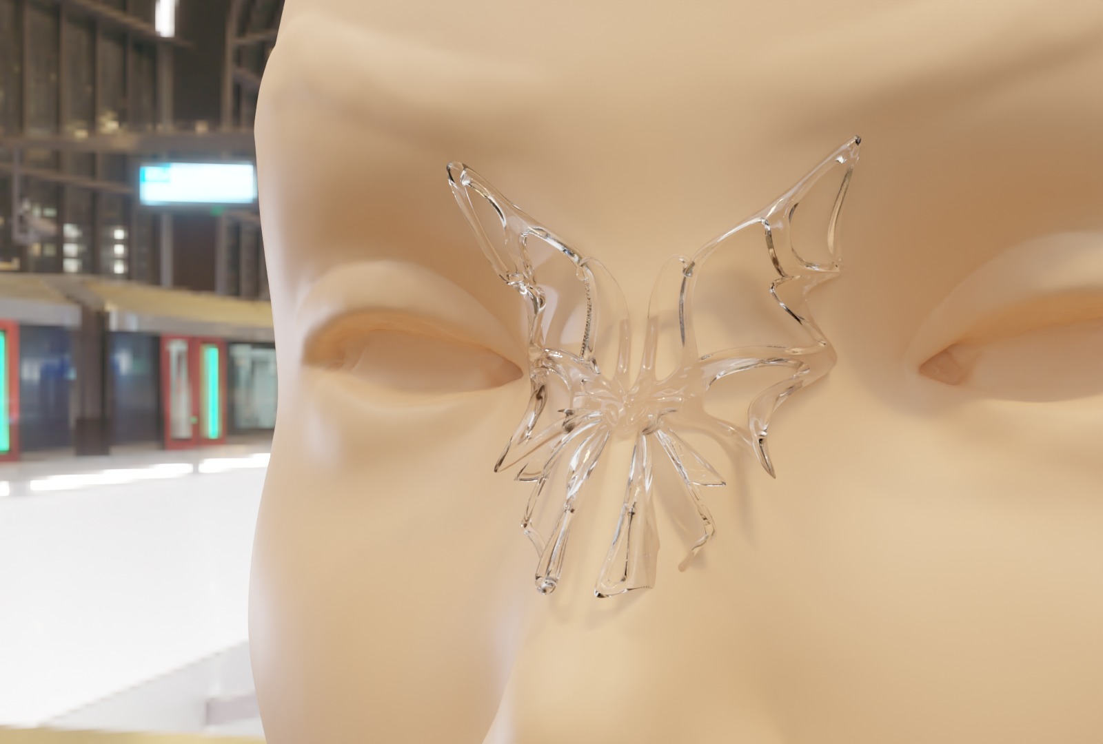 Nose cuff 3D print model_7