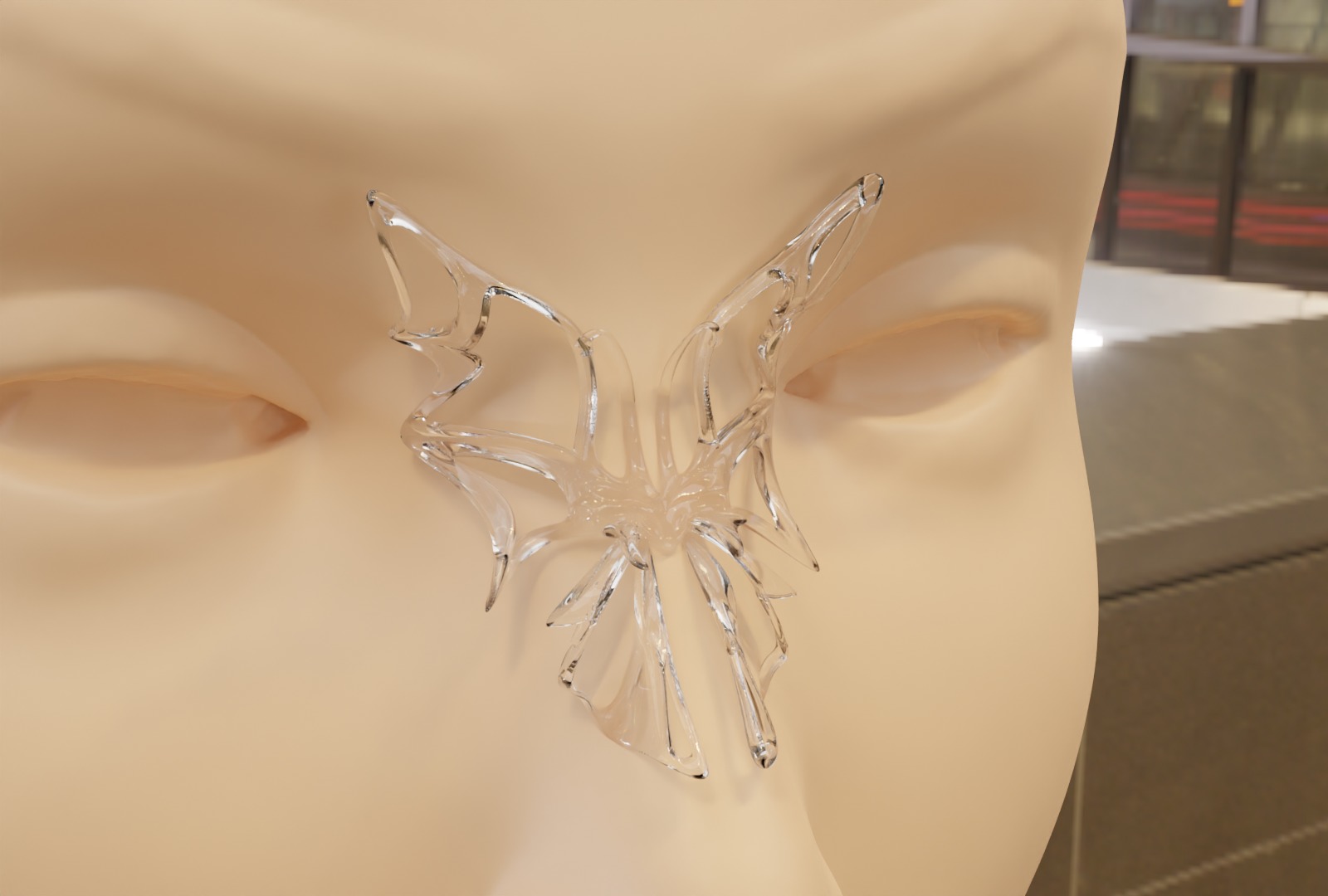Nose cuff 3D print model_8