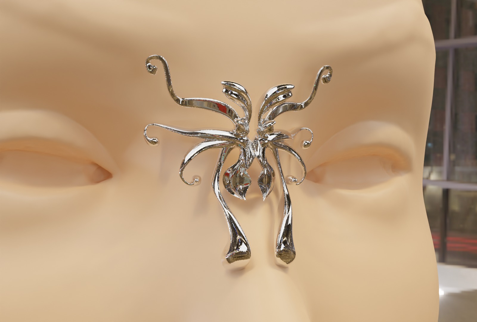 Nose cuff 3D print model_6