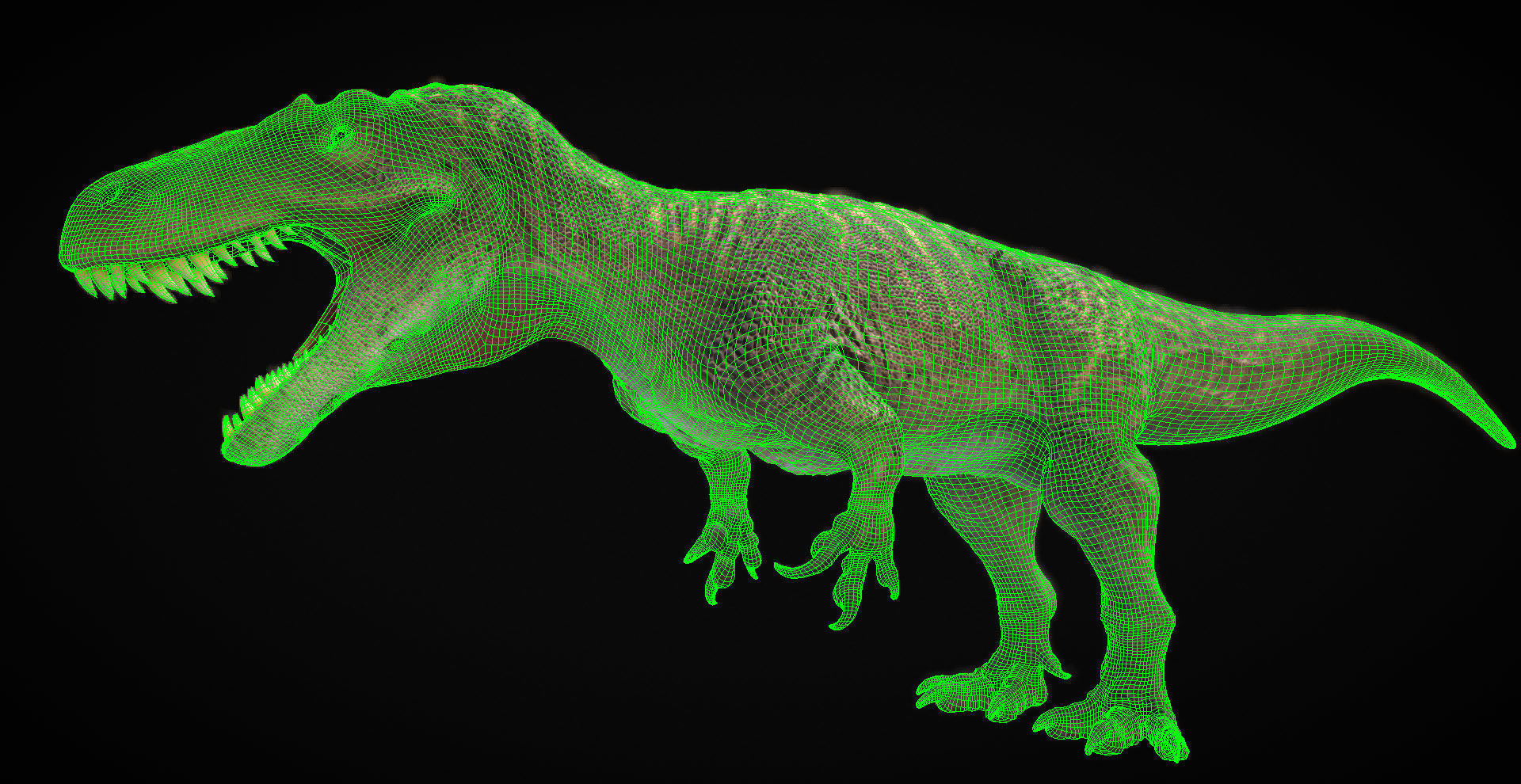 Torvosaurus Low-poly 3D model_6