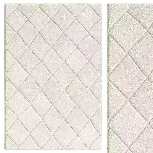 Leah Shag Rug 3D model