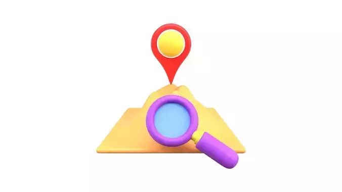 Search Of Land 3D model