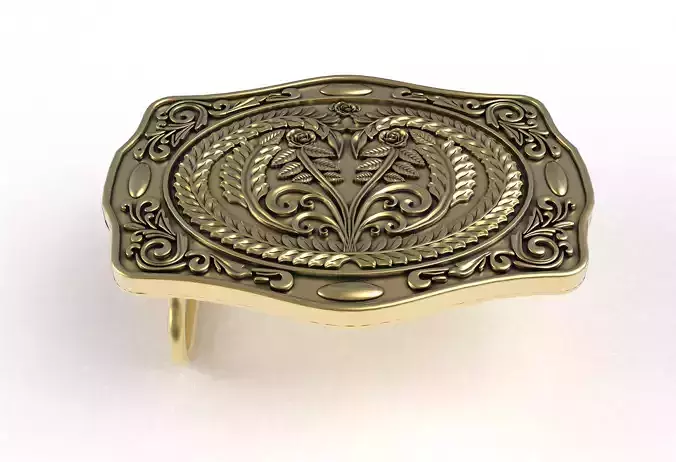 Filigree Belt Buckle