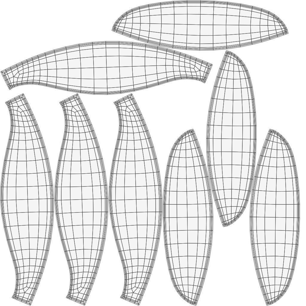 Basketball Ball Low-poly 3D model_4