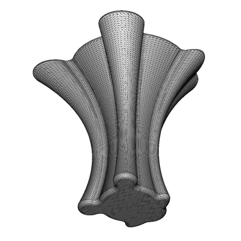 Vase Decor Stylish Mouse Face 3D print model_4