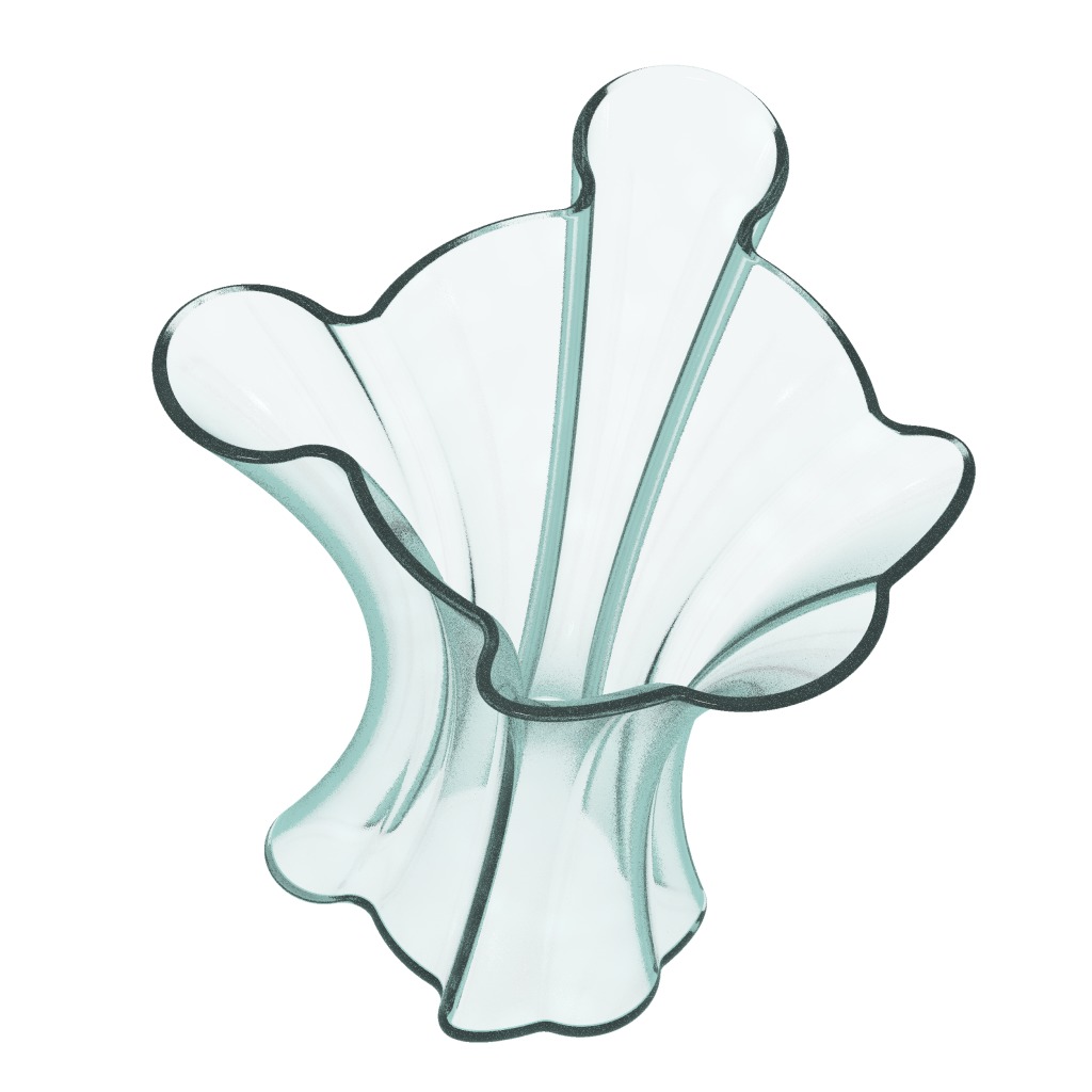 Vase Decor Stylish Mouse Face 3D print model_1