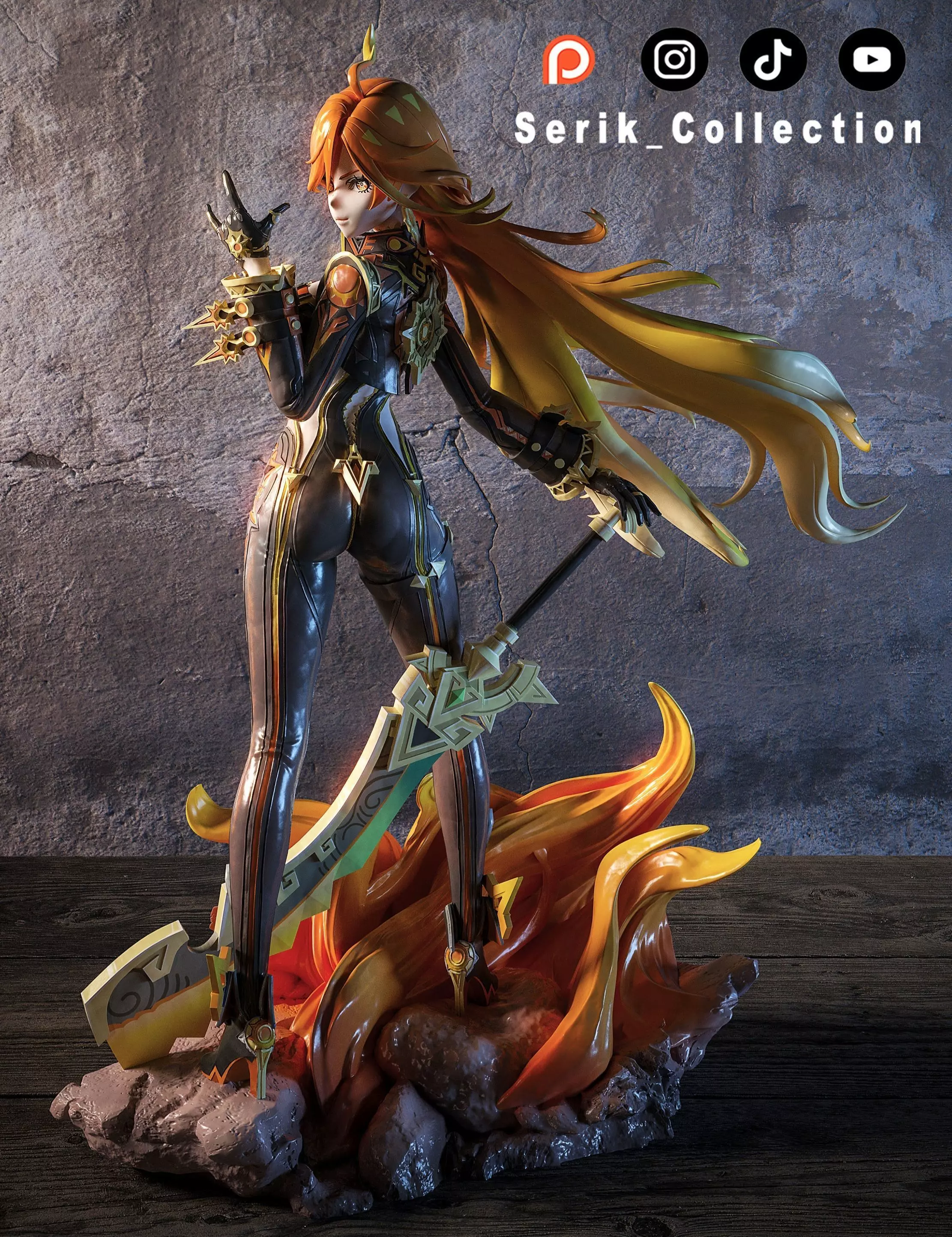 MAVUIKA - GENSHIN IMPACT 3D print model_3