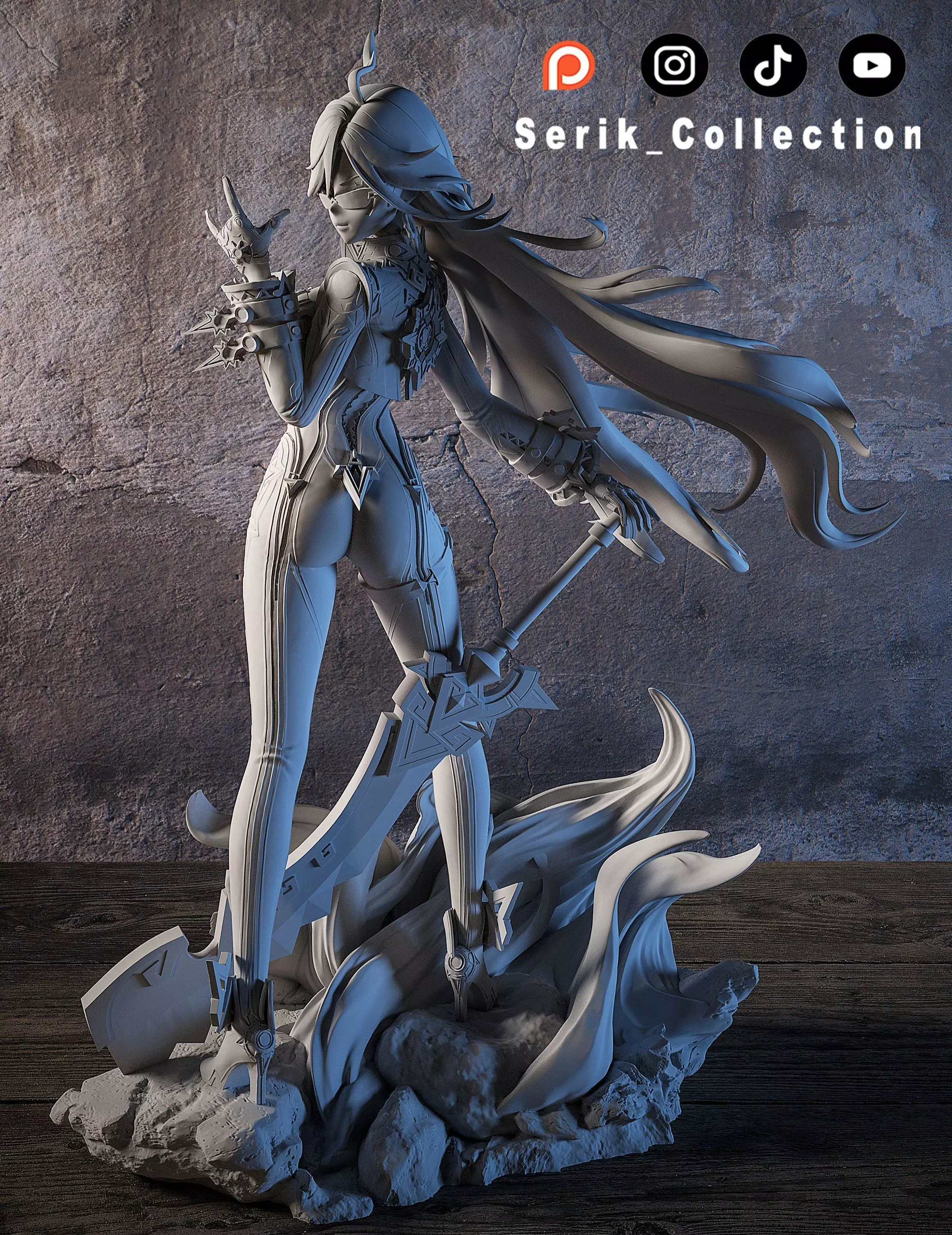 MAVUIKA - GENSHIN IMPACT 3D print model_7