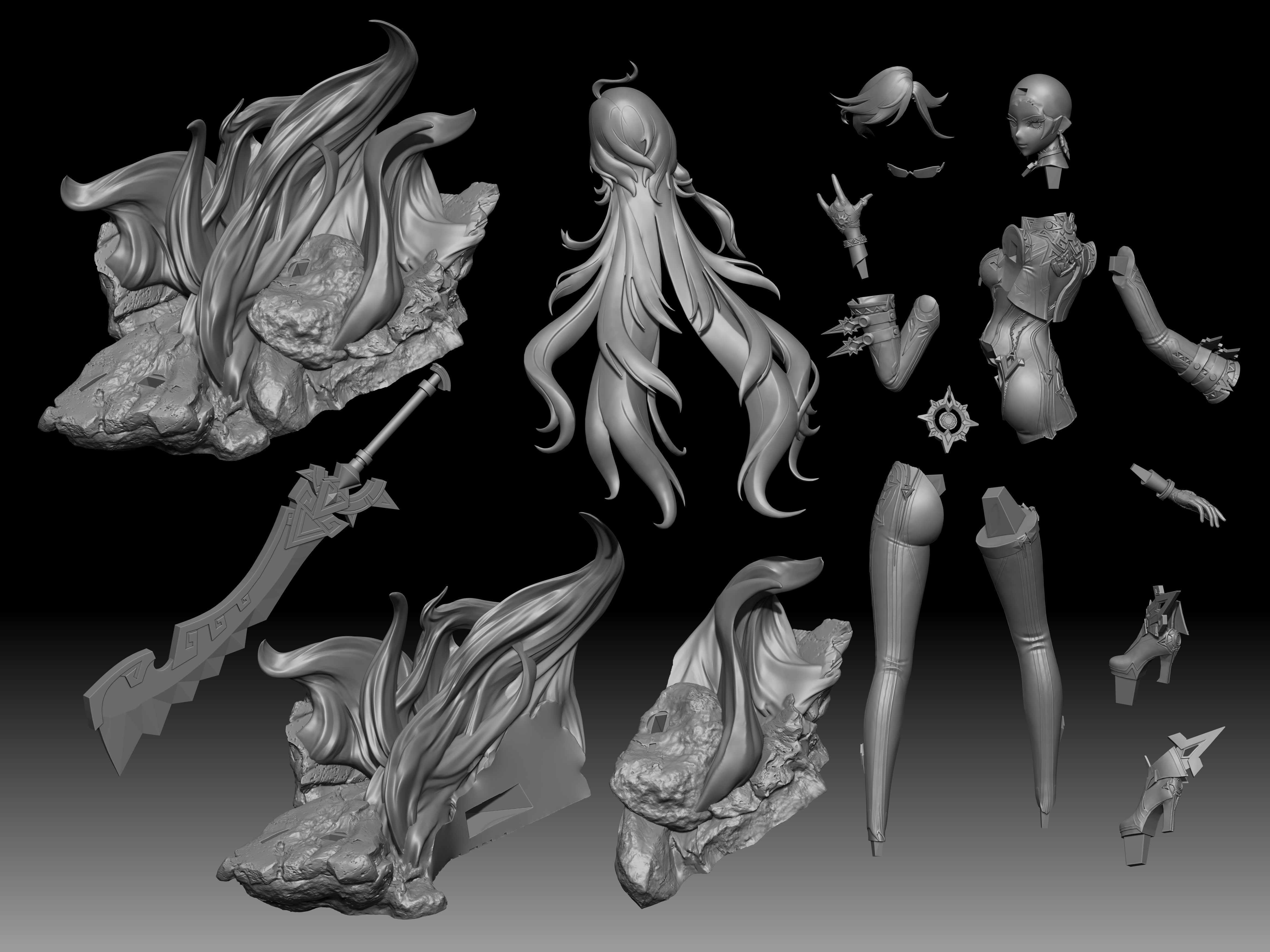 MAVUIKA - GENSHIN IMPACT 3D print model_9