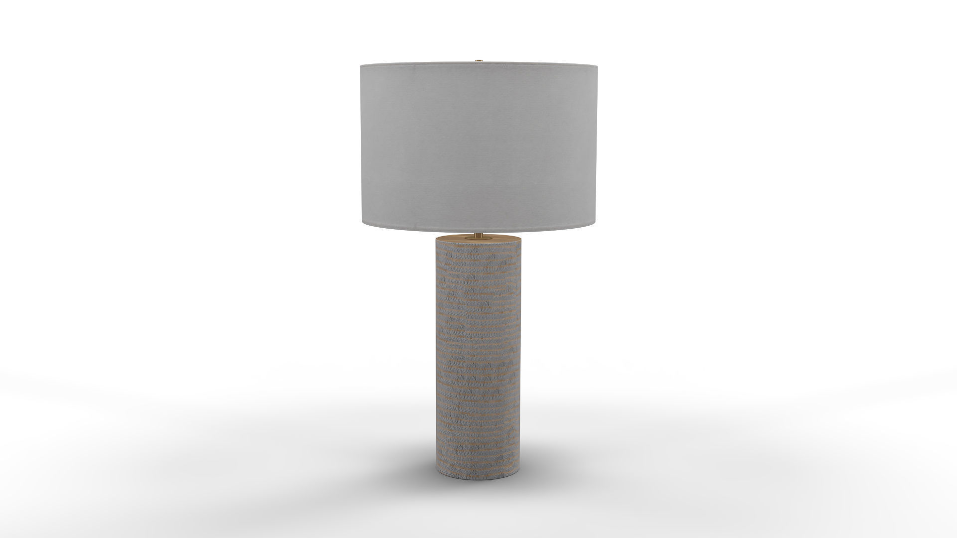 Uttermost Monolith Gray Table 3D model_10