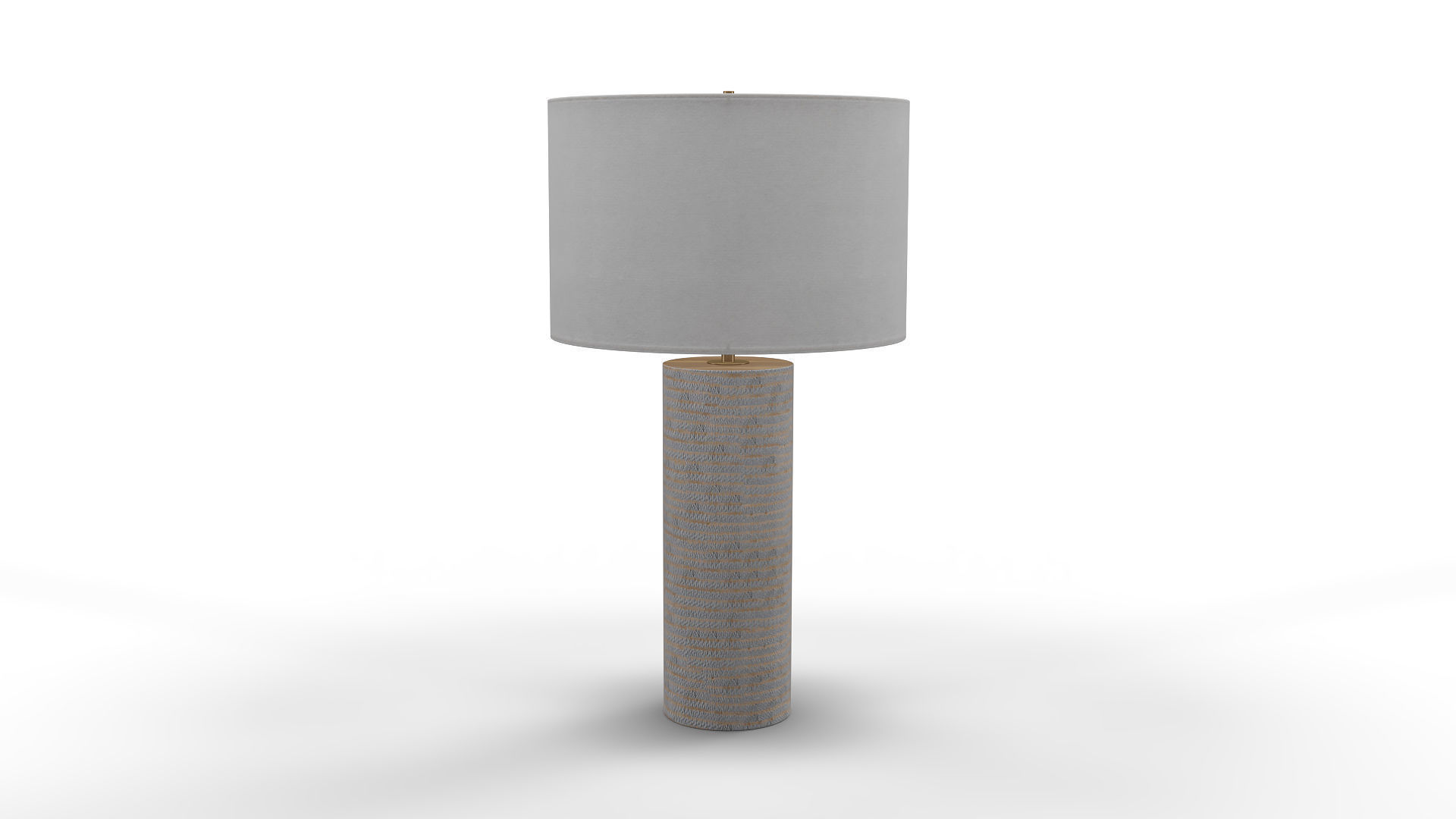 Uttermost Monolith Gray Table 3D model_11