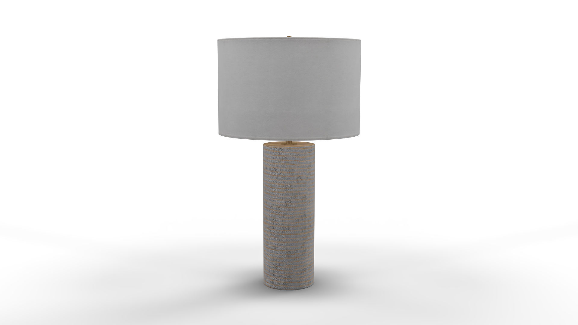 Uttermost Monolith Gray Table 3D model_12