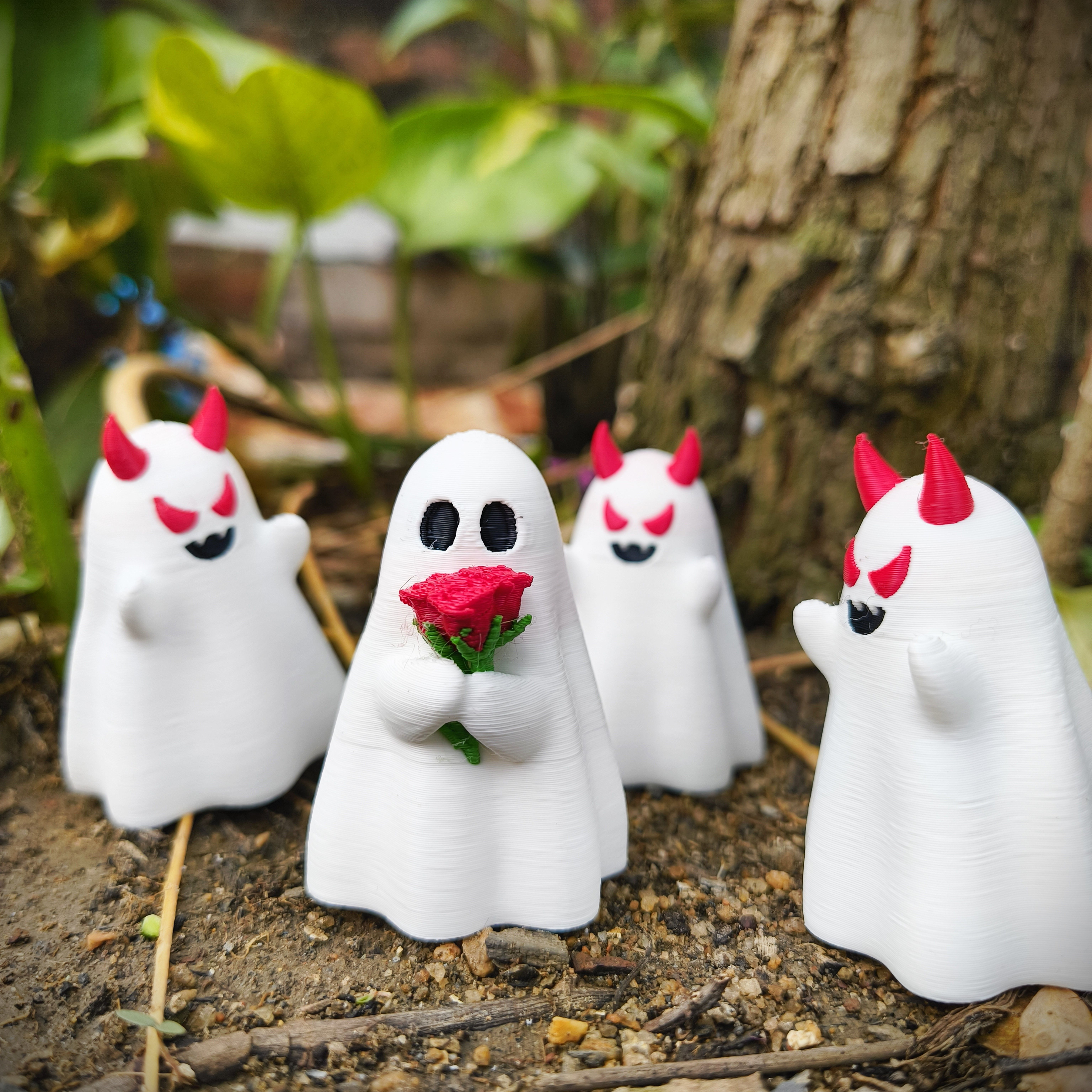 Halloween Special - Cute Boo Ghost collection 3D print model_3