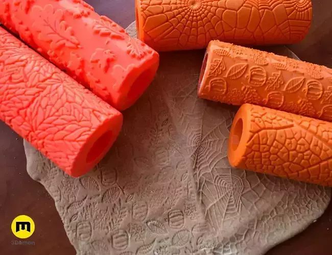 Autumn Texture Rollers