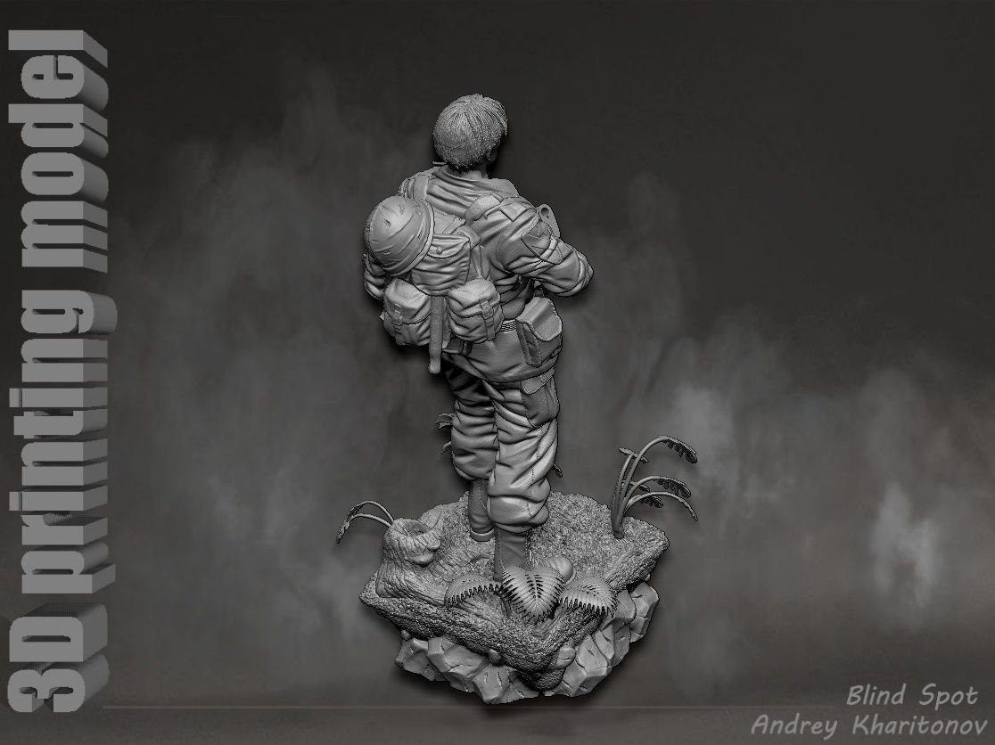 Platoon Sergeant Elias 3D print model_20