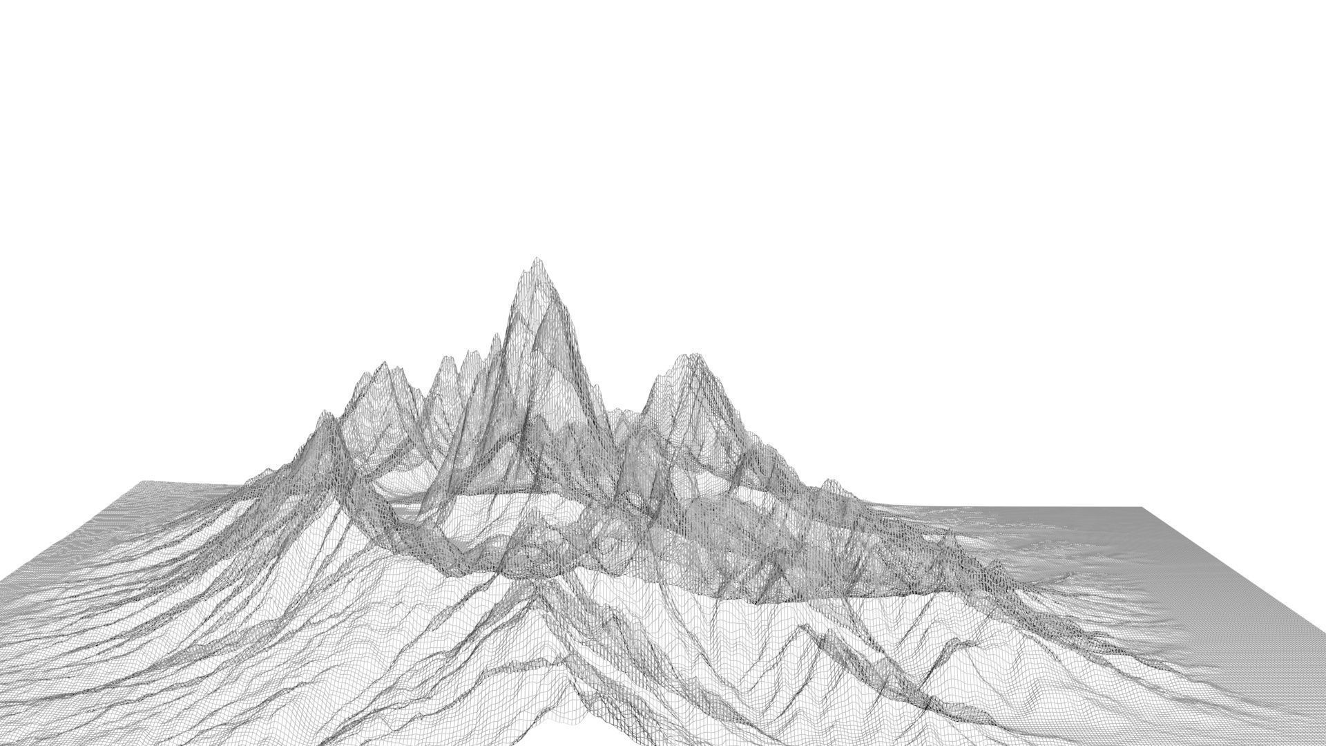 Fuji Mountains 3D model_14