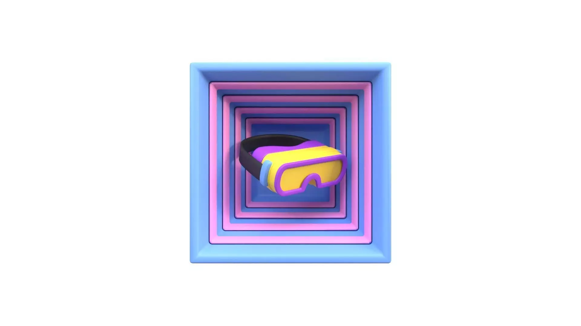 Virtual Space 3D model_0