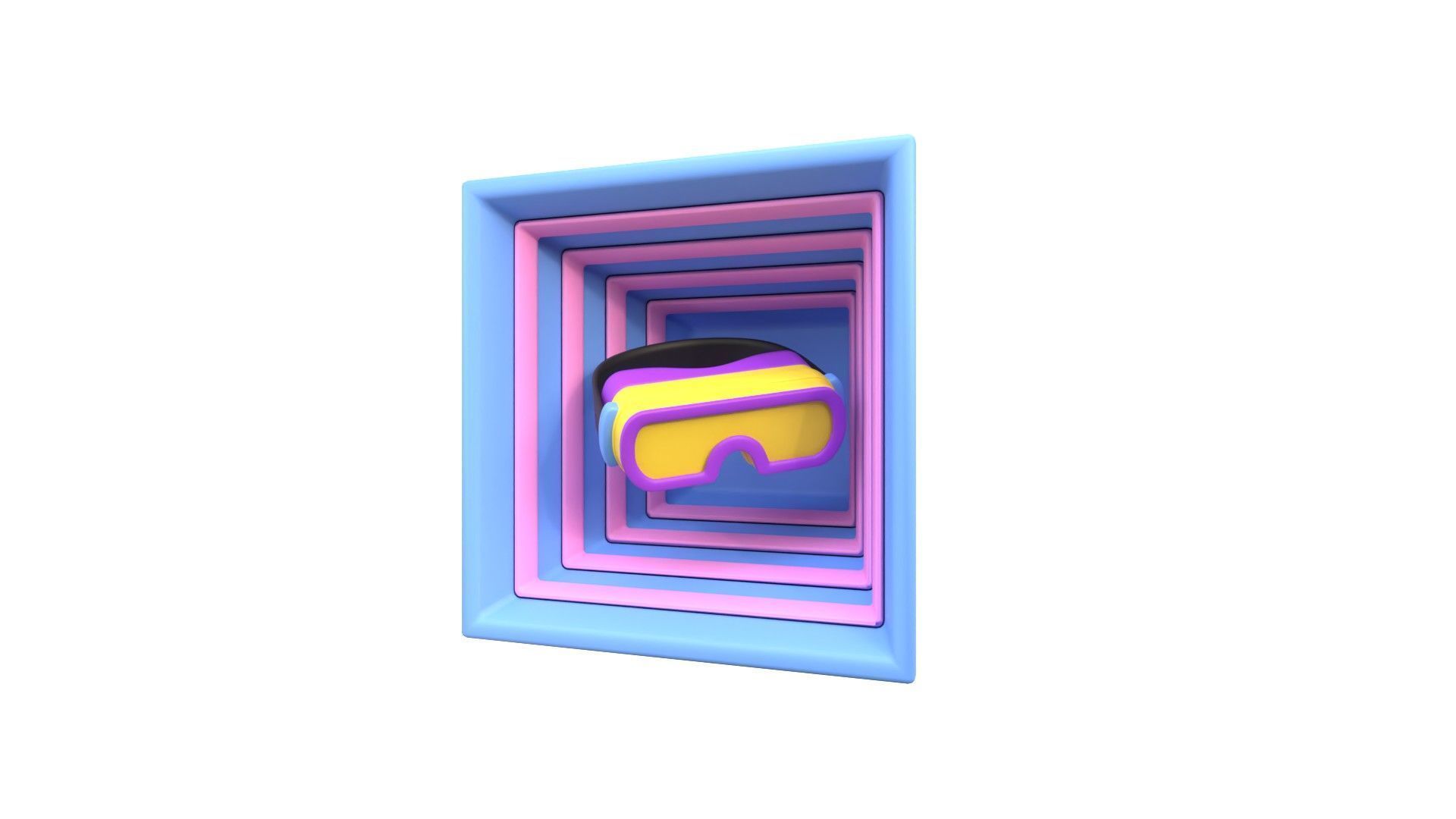 Virtual Space 3D model_1