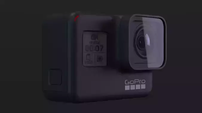 GoPro Hero7 3D model 3D model