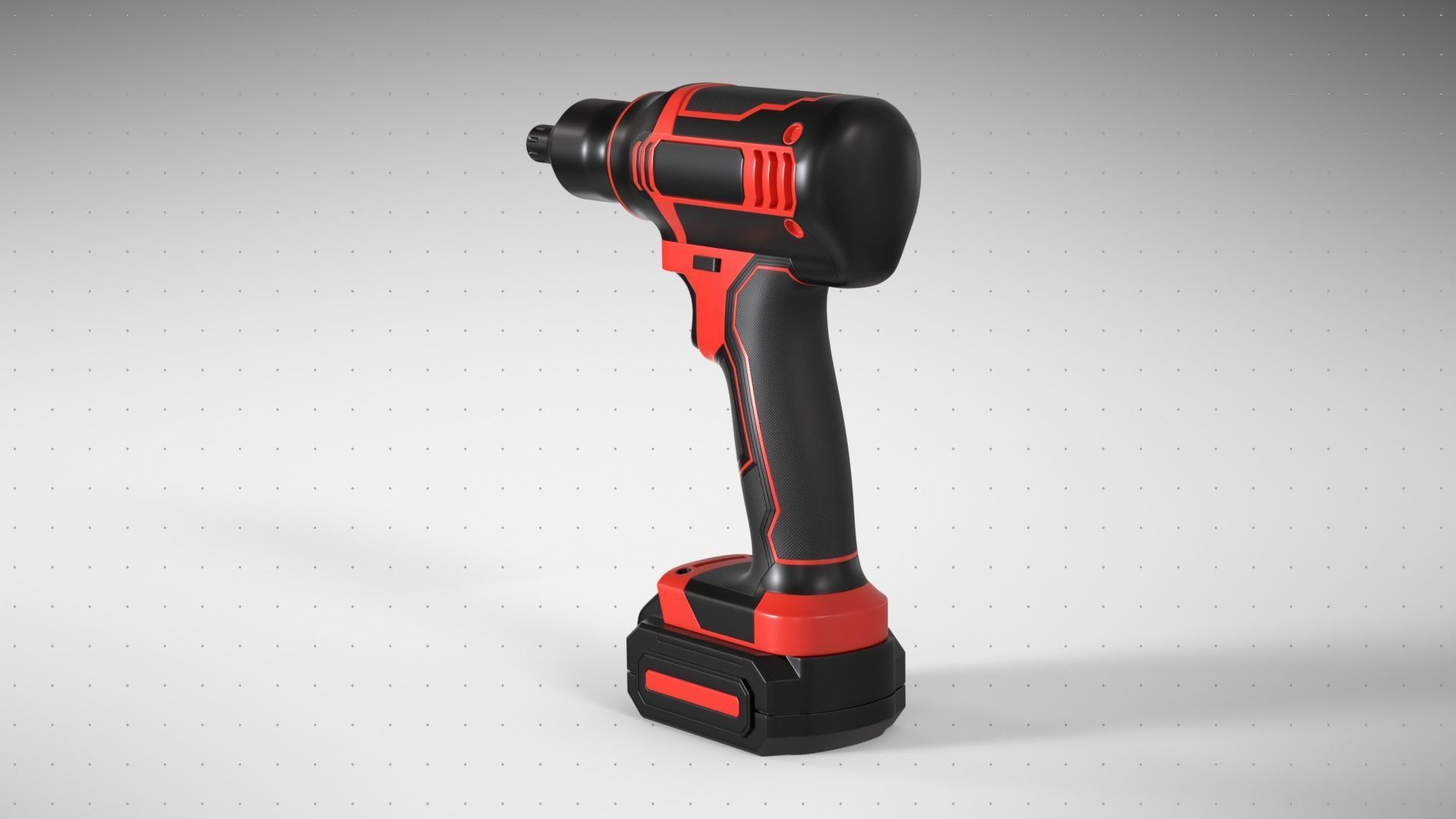 Impact Driver 3D model_2