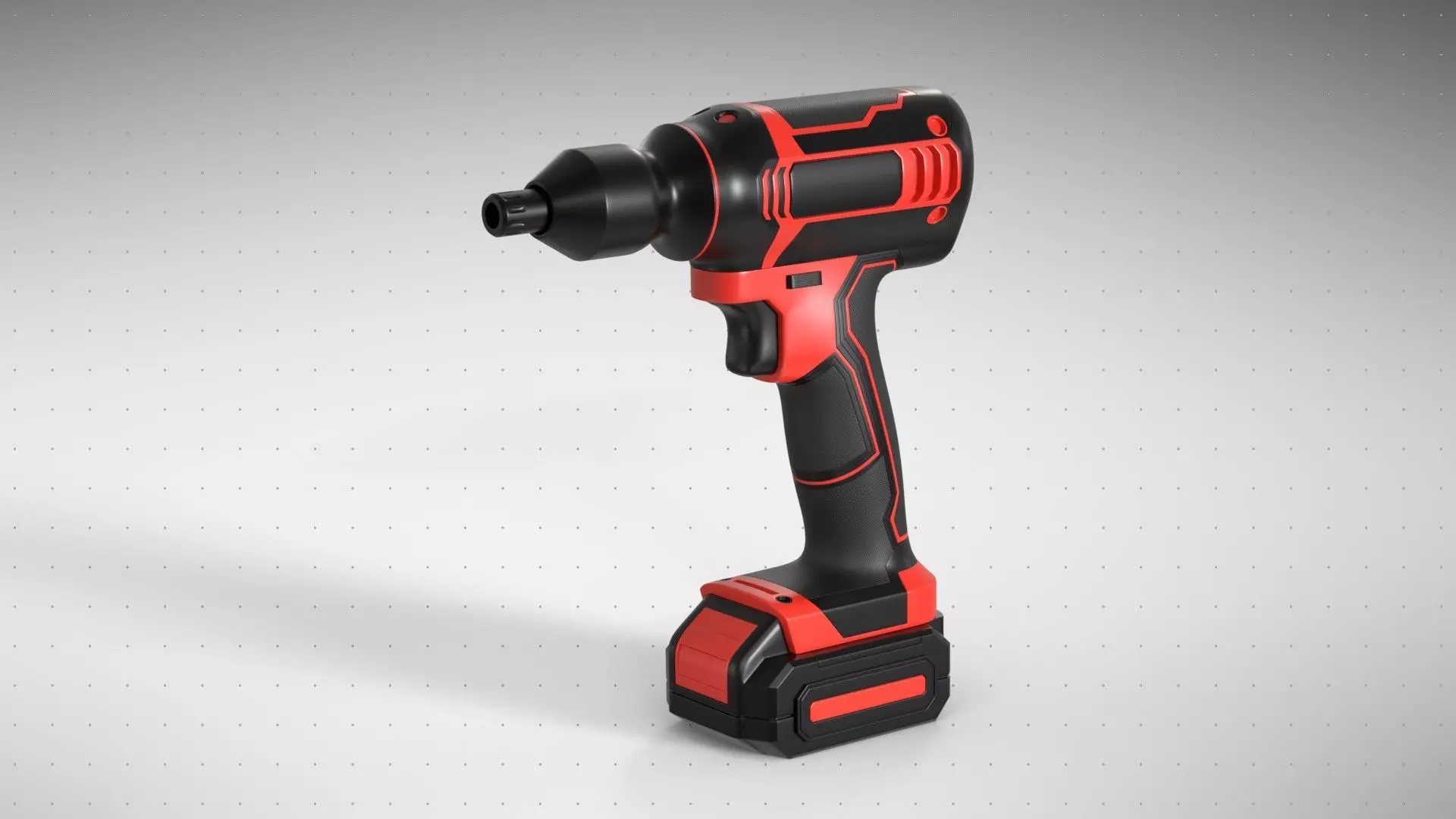 Impact Driver 3D model_0