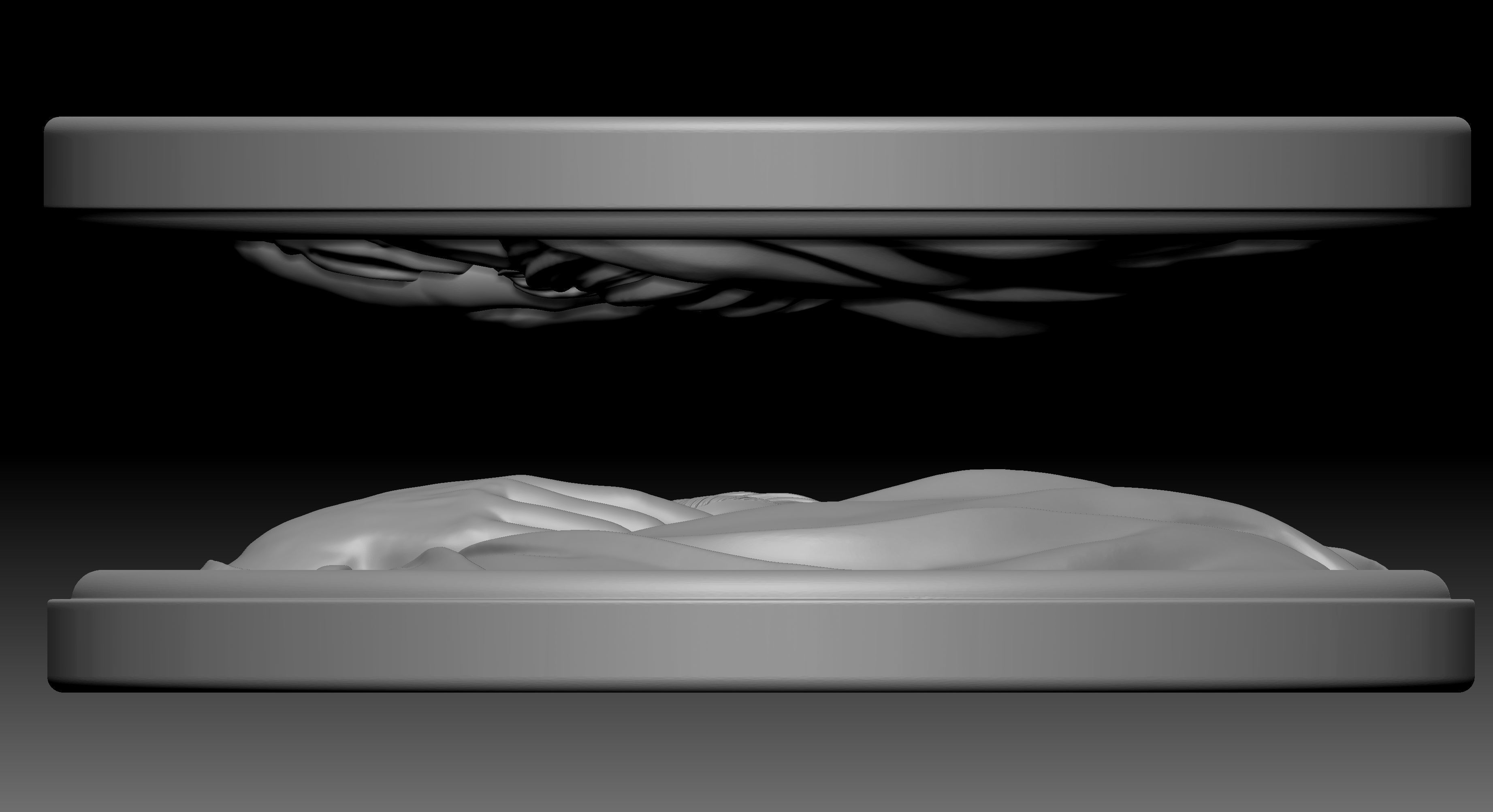 Mary with Baby Jesus 3D print model_6