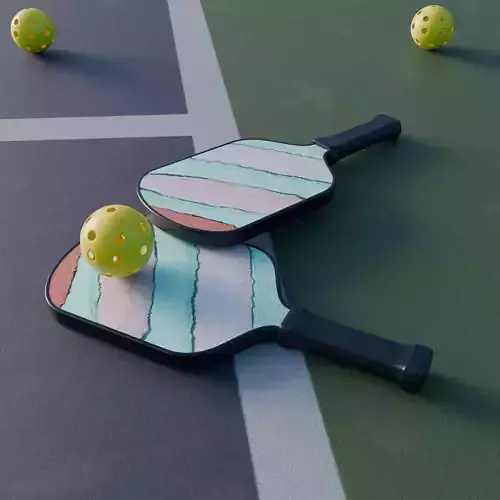 Pickle Ball Racket 3D