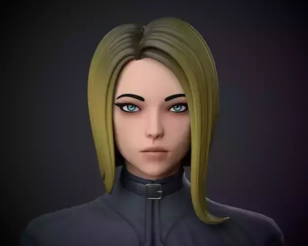 Female Character - PBR Game Ready