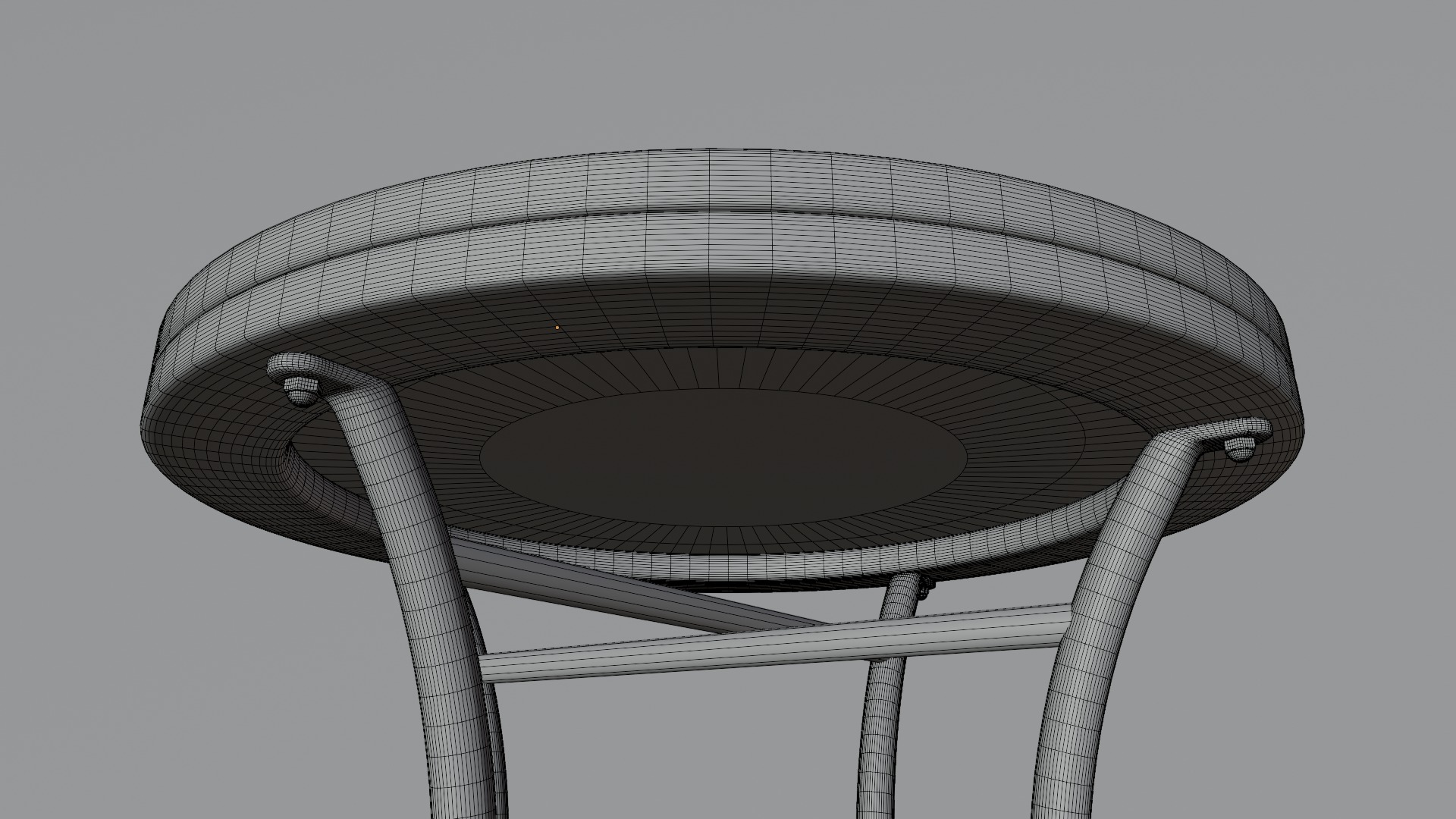 Realistic Round Coffee Table free 3D model | CGTrader