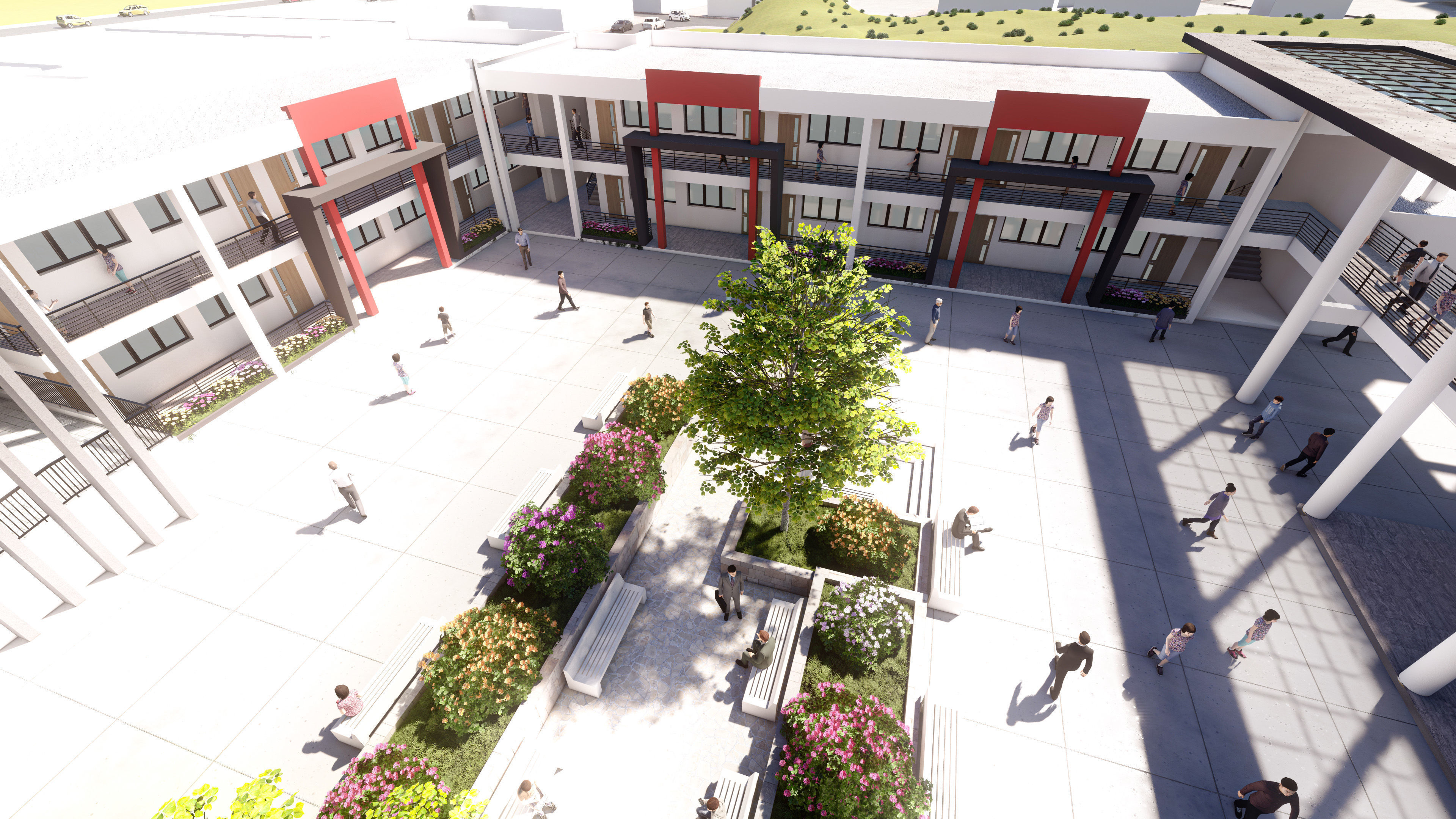 High school T4 Berka Zerga 3D model_7